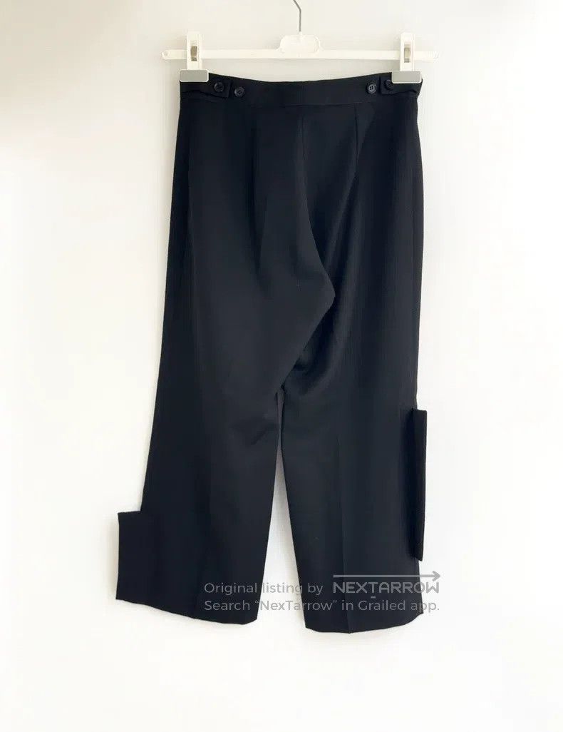 Yohji Yamamoto Yohji Yamamoto size 1 Cropped Pants with Shaped Edges pants Size US 28 / EU 44 - 3 Thumbnail