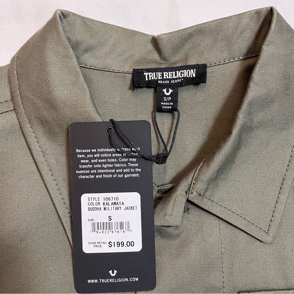 True Religion NWT New $199 True Religion BUDDHA MILITARY JACKET Size S Size US S / EU 44-46 / 1 - 7 Thumbnail