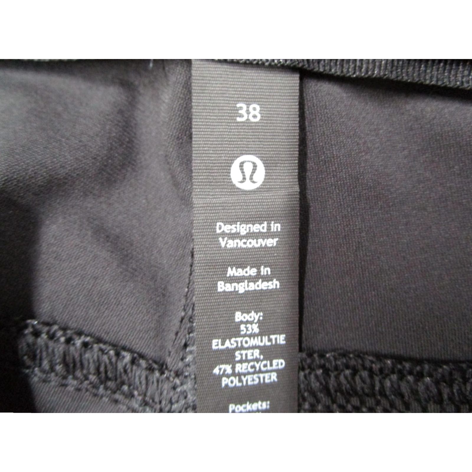 Lululemon Lululemon Mens Pants 38 Black ABC Classic 5 Pocket Stretch Chino Tapered Zip Fly Front Pockets Travel Golf Office Mens Size US 38 / EU 54 - 3 Thumbnail