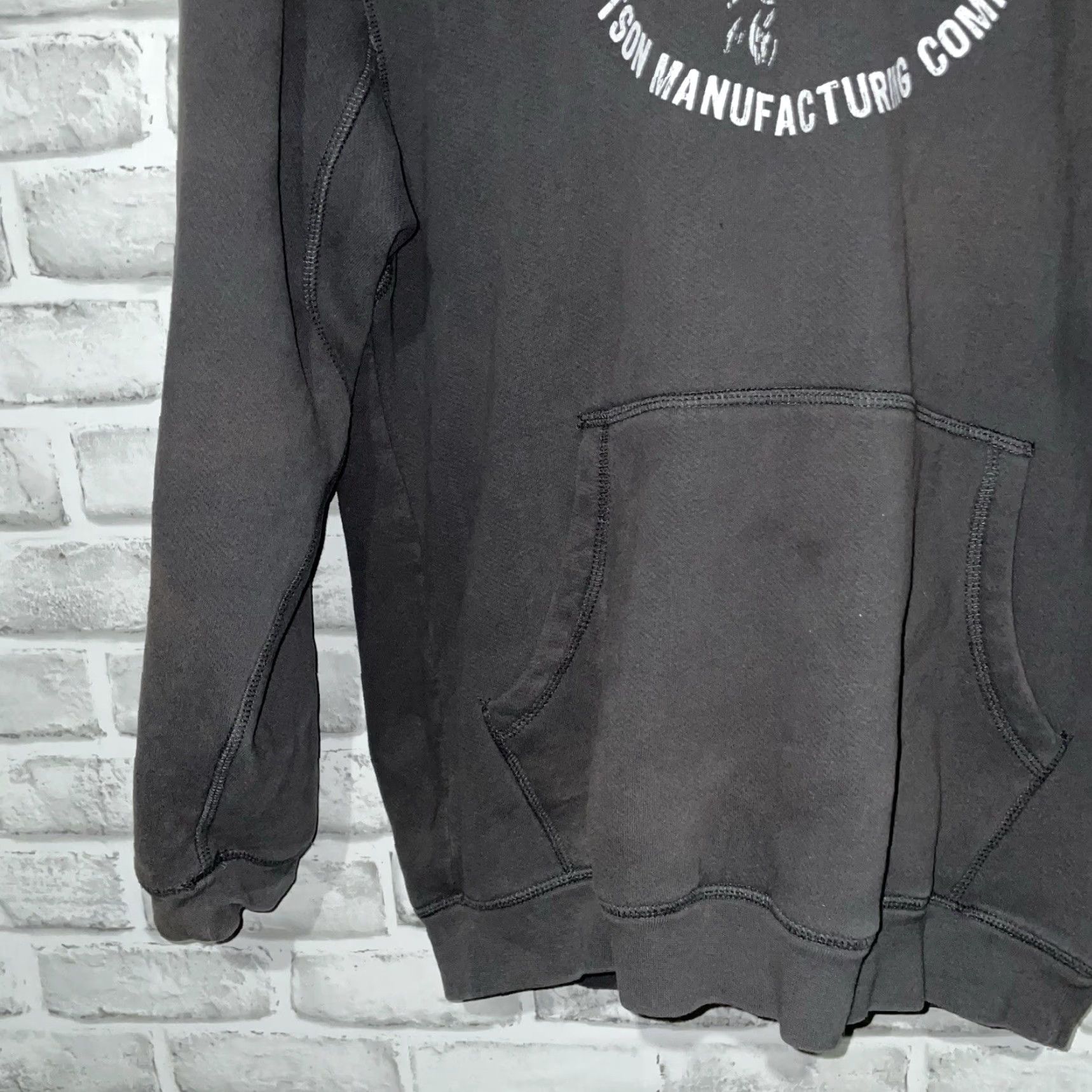 Stetson Stetson Hoodie Mens Size M Gray Drawstring Pullover Size US M / EU 48-50 / 2 - 3 Thumbnail