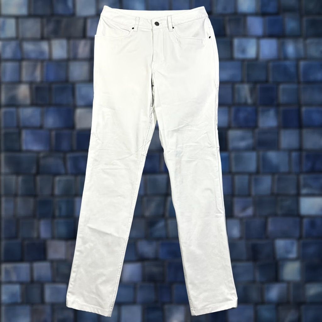 Lululemon Lululemon Womens Pants 28 Light Gray Stretch Chino Zip Fly Pockets Size 28" / US 6 / IT 42 - 1 Thumbnail