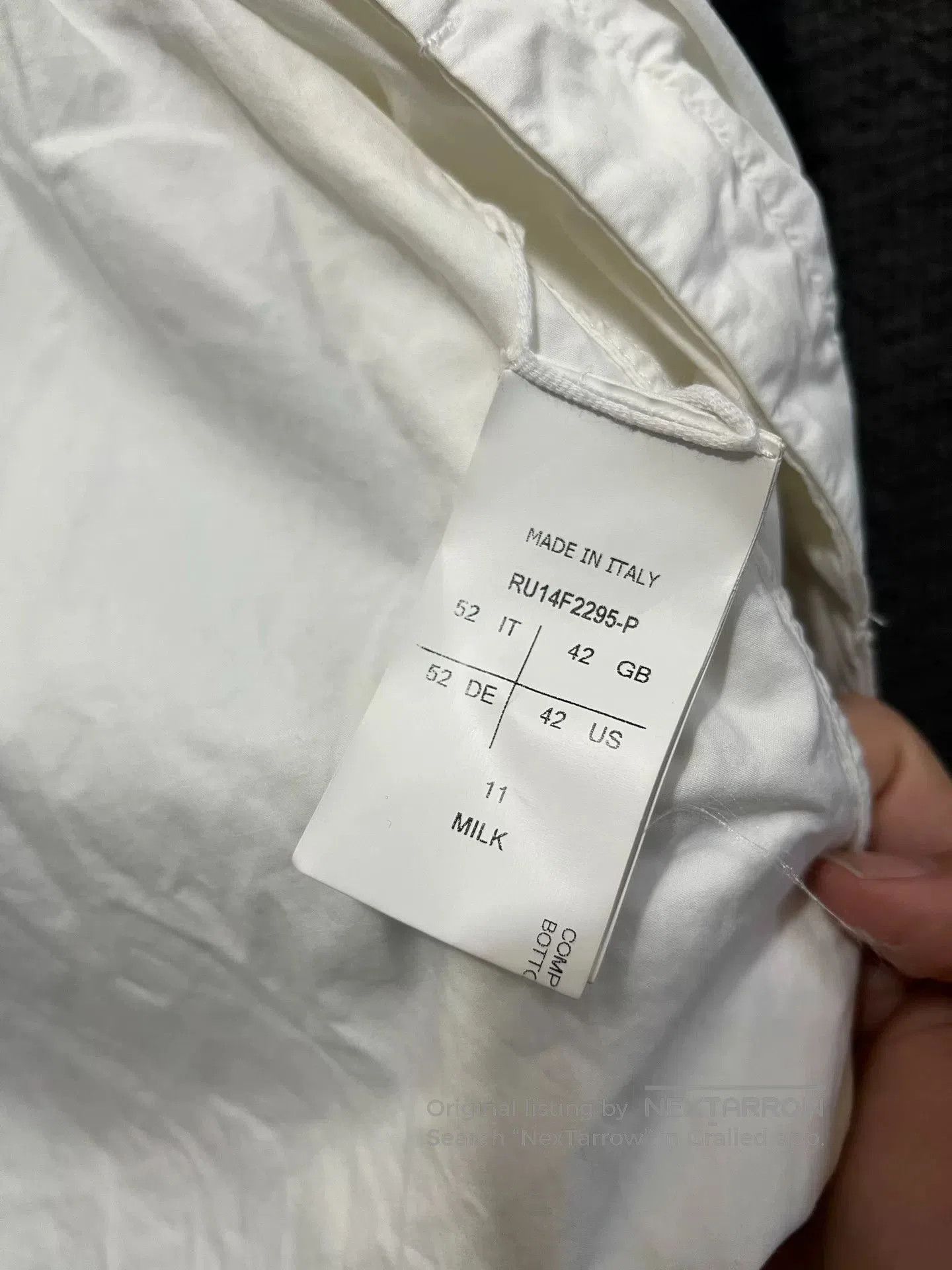 Rick Owens rick owens f/w14 moody irregular collar tank shirt. Size US XXL / EU 58 / 5 - 8 Thumbnail