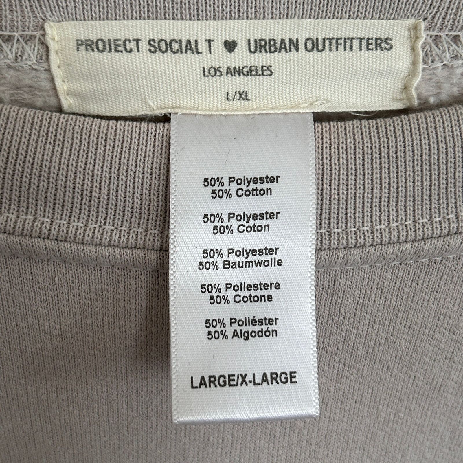 Urban Outfitters UO x Project Social T Skateboard Skeletons Sweatshirt L/XL Size L / US 10 / IT 46 - 5 Thumbnail