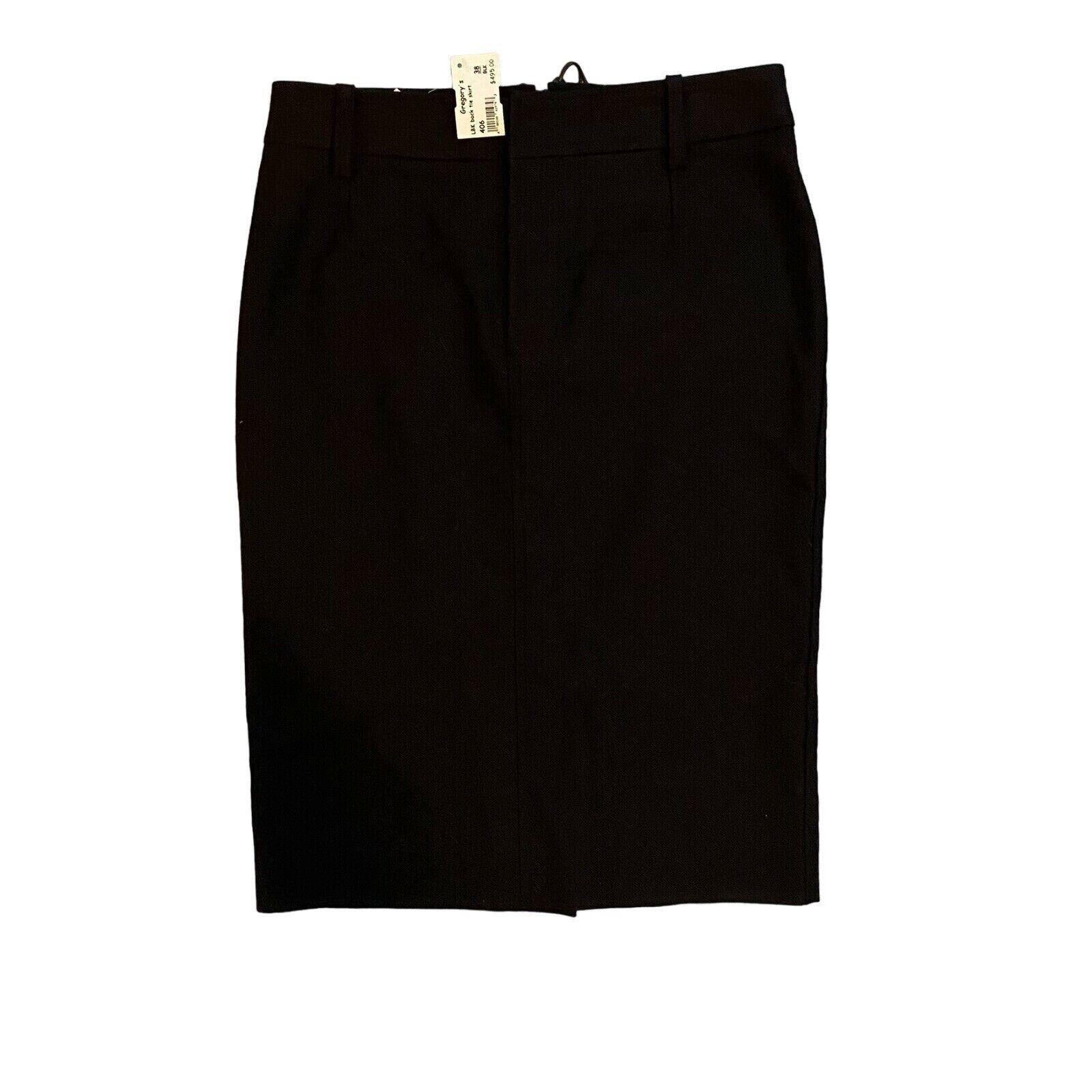 Vintage $495 NWT VTG Lou Barok Paris LBK 38 6/8 Corset Tie Skirt Pen Size 28" / US 6 / IT 42 - 2 Thumbnail