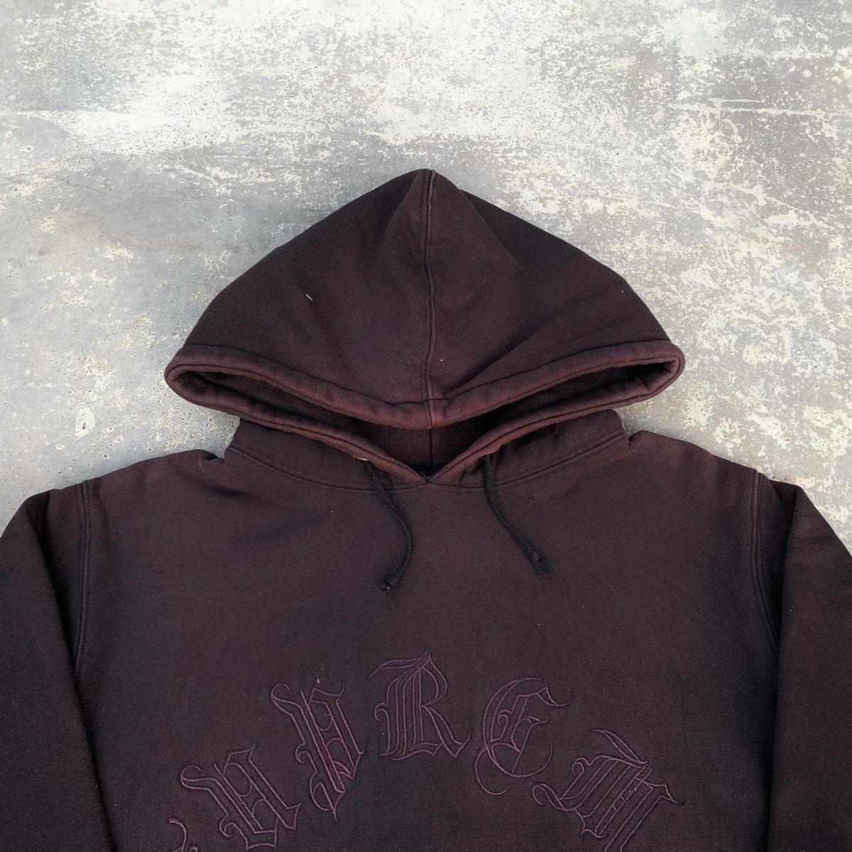 Supreme Rare! Vintage Faded Supreme Gothic Hoodie Embroidery Logo Size US M / EU 48-50 / 2 - 5 Thumbnail