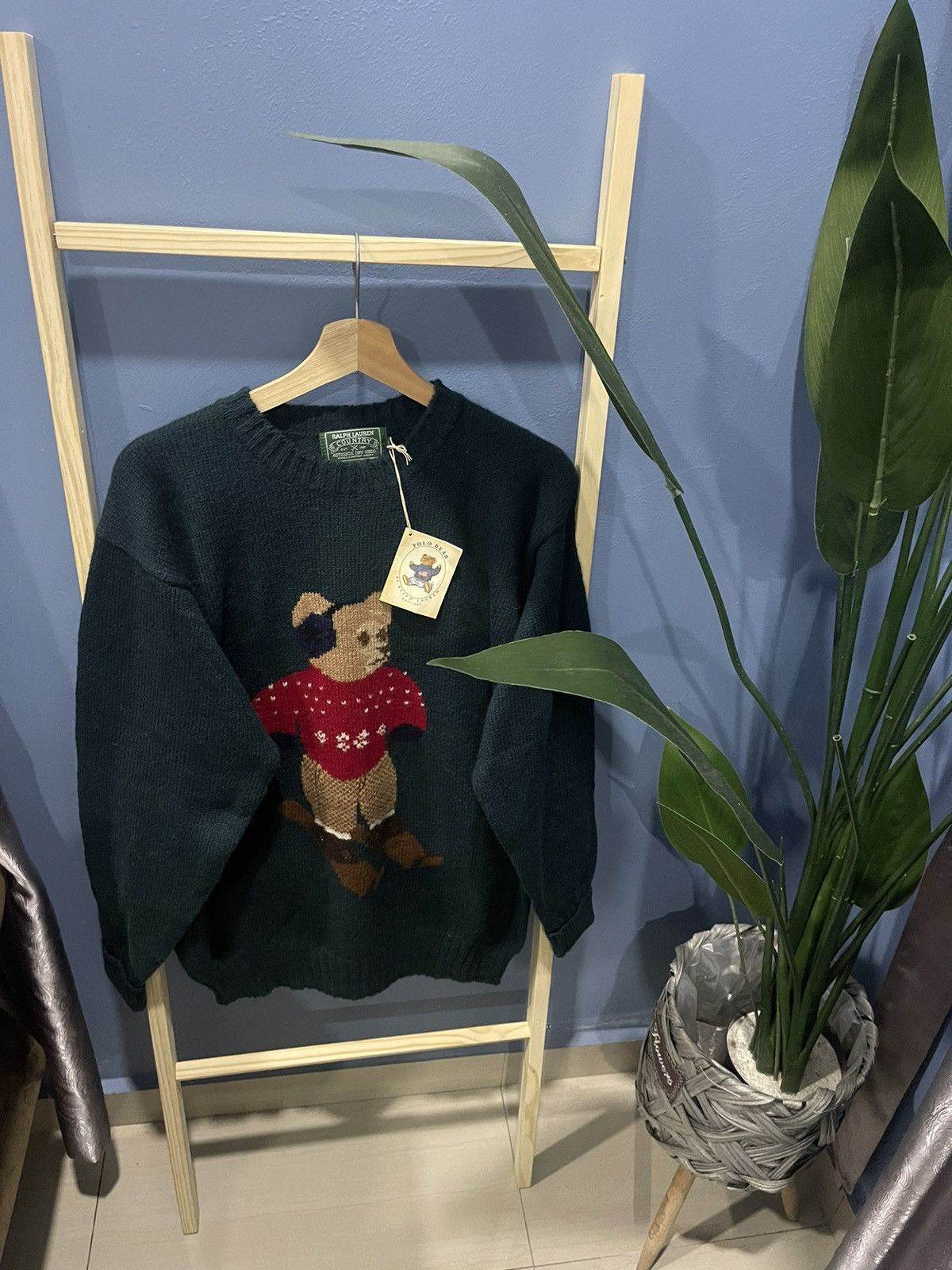RARE! NWT Old Stock 90s Ralph Lauren Country Sweter