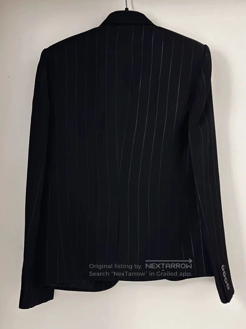 Other Saint Laurent Black Silver Stripe Blazer Size US S / EU 44-46 / 1 - 2 Thumbnail