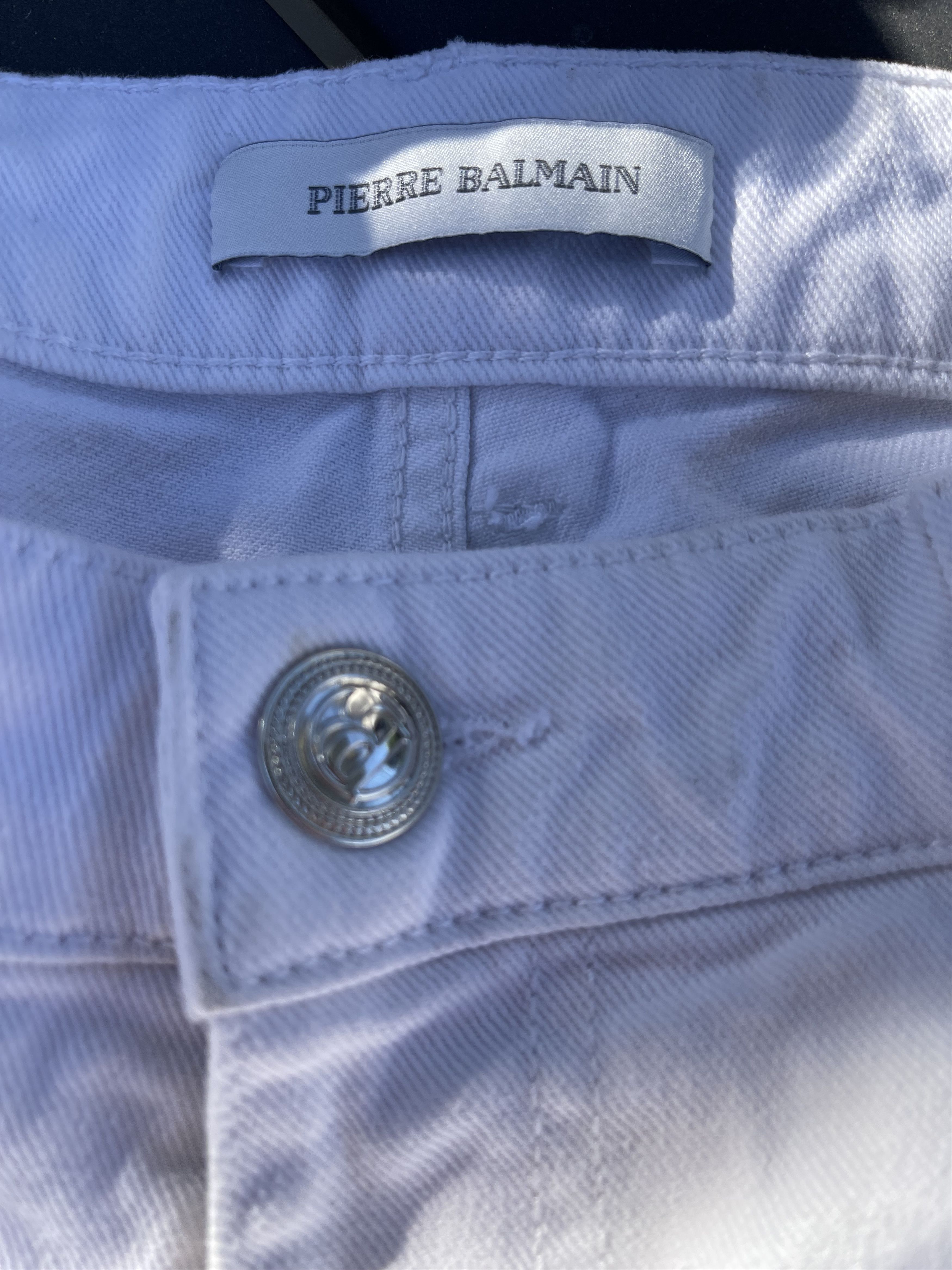 Balmain × Pierre Balmain Pierre Balmain Biker Pants Size US 34 / EU 50 - 10 Thumbnail