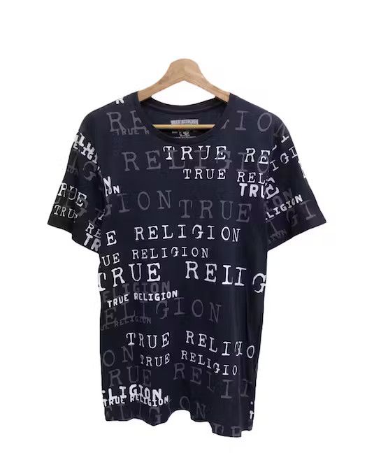 Image of True Religion True Riligion Overprint Tshirt, Men's (Size Small)