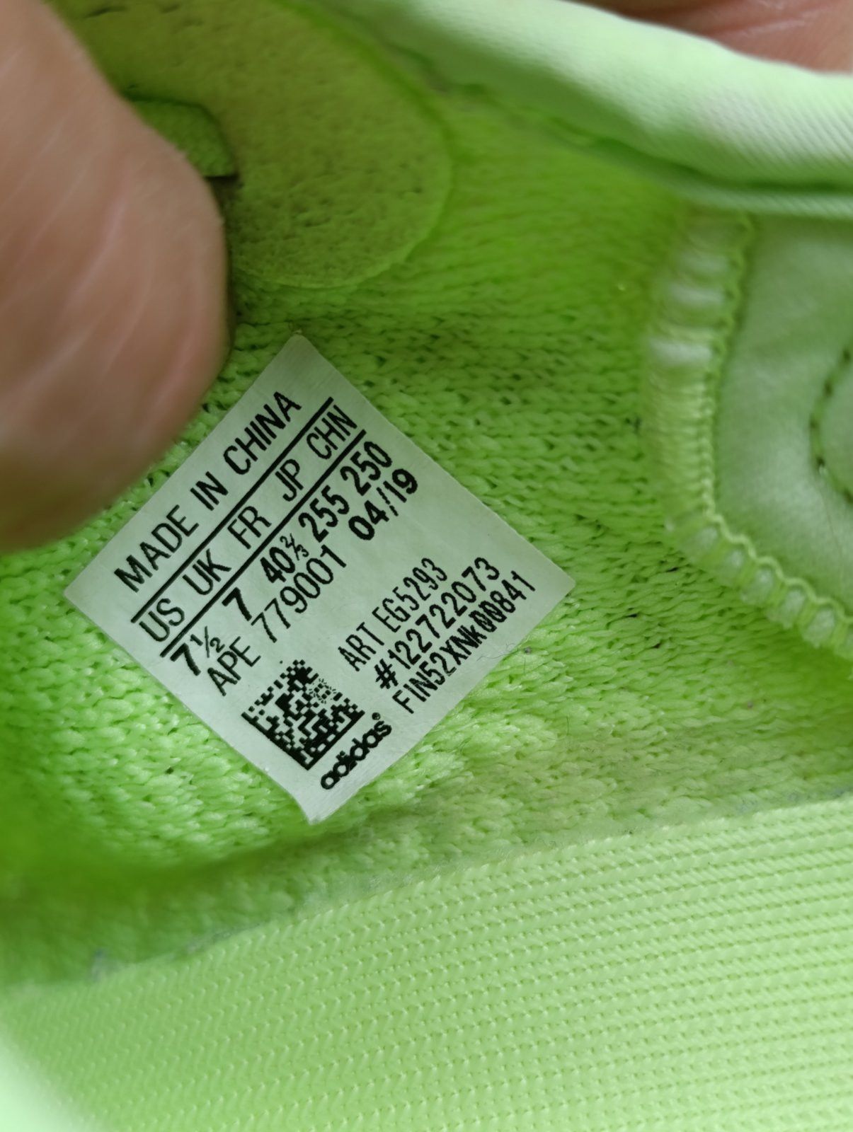 Adidas × Kanye West ADIDAS YEEZY BOOST 350 V2 GLOW EG5293 Size US 7.5 / EU 40-41 - 14 Thumbnail