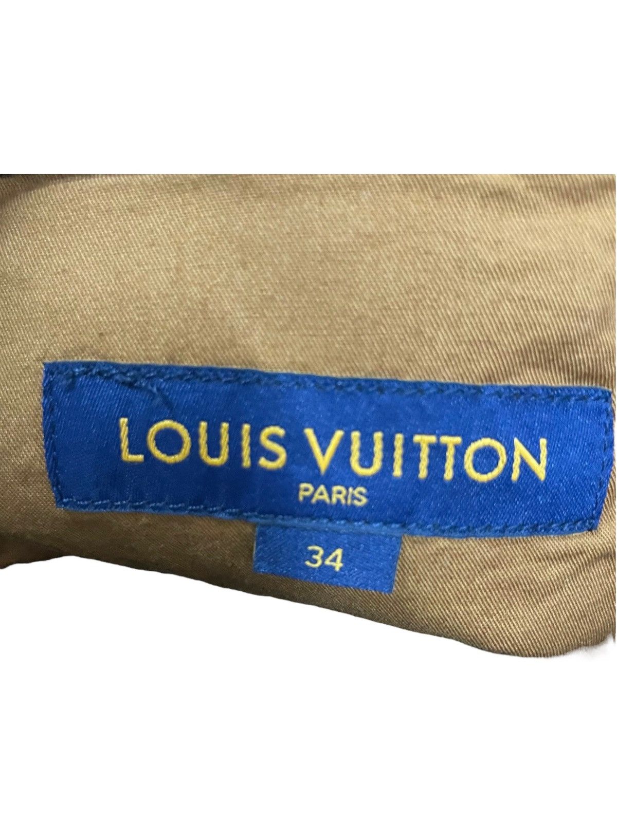 Louis Vuitton LOUIS VUITTON 34 Brown Carpenter Monogram Denim Jeans Size US 34 / EU 50 - 5 Thumbnail