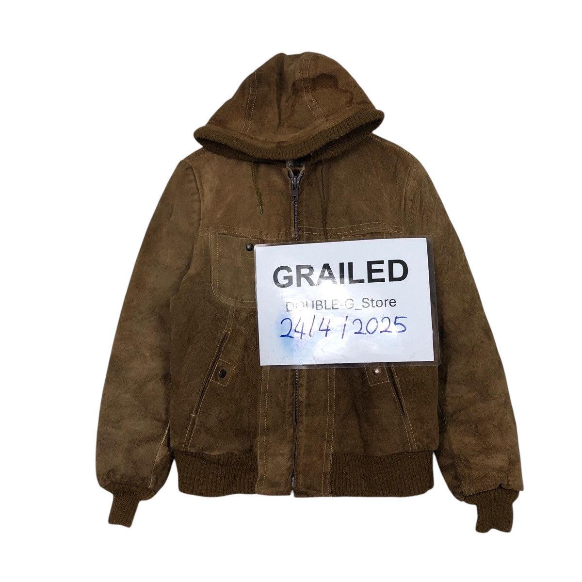 Japanese Brand 📌Vintage Genuine Leather Jacket Suede Cow Hide Issey Miyake Size US M / EU 48-50 / 2 - 1 Thumbnail