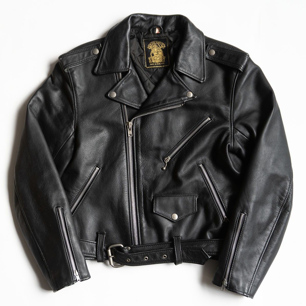 Vintage 666 triple six Double Rider Jacket Size 38 Size US M / EU 48-50 / 2 - 1 Thumbnail