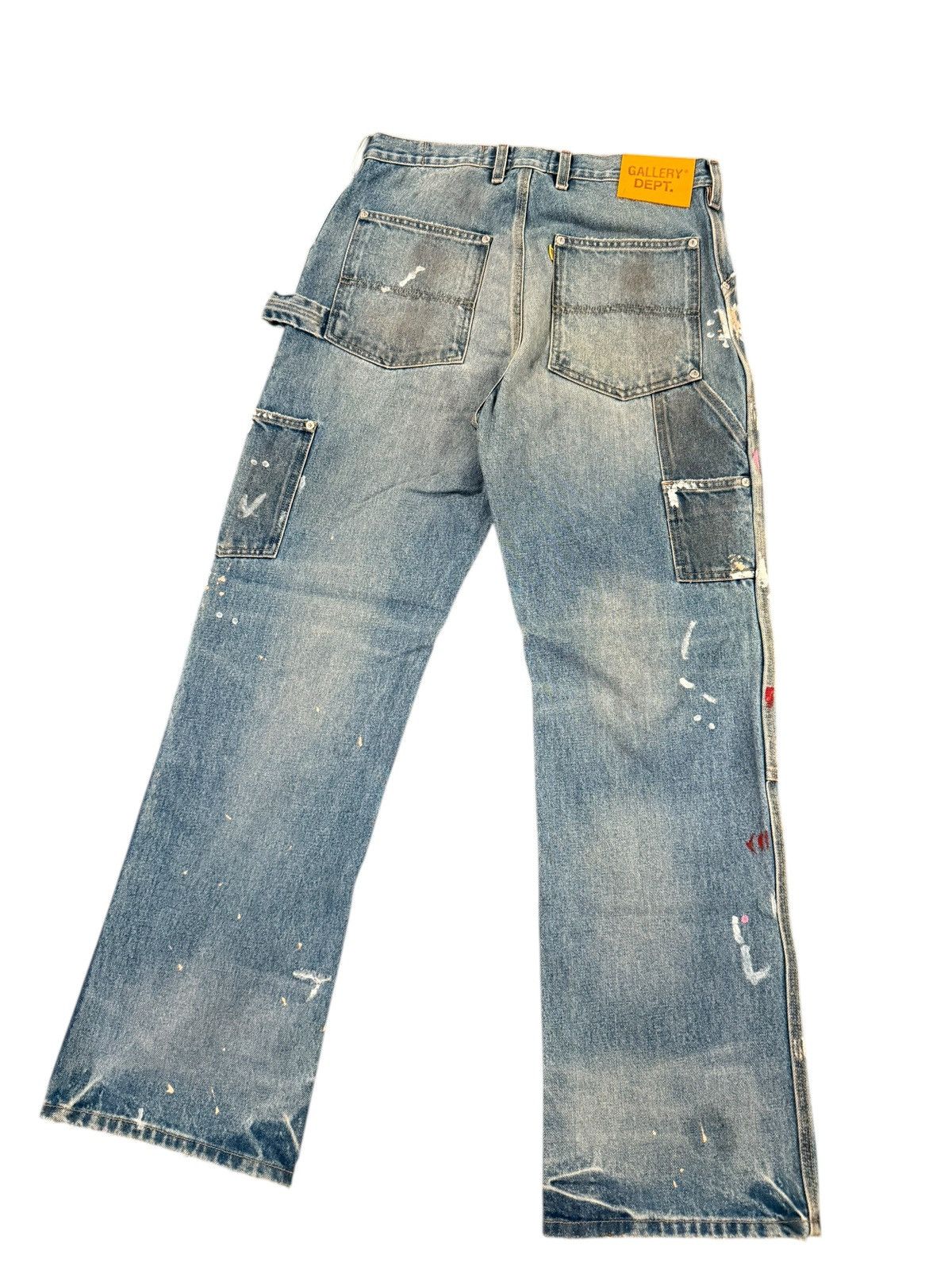 Gallery Dept. Branko Painted & Distressed Carpenter Pants Size US 32 / EU 48 - 2 Thumbnail