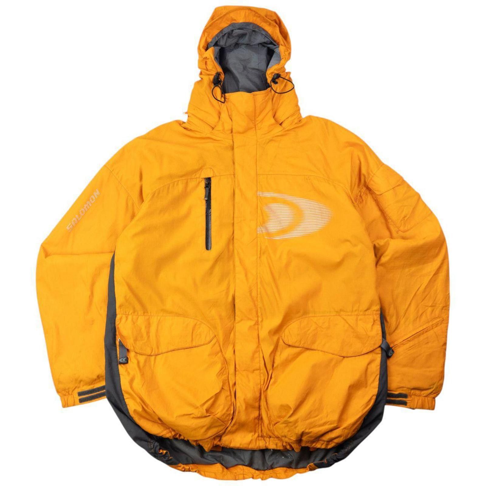 Salomon Vintage 2000s Salomon Zip Up Snowboarding Jacket Size XL Size US XL / EU 56 / 4 - 1 Thumbnail