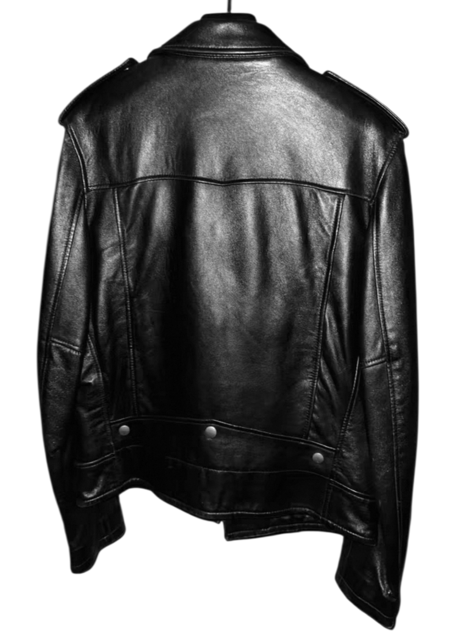 Other Museroom L01 Leather Biker Jacket (Hedi Slimane Silhouette) Size US M / EU 48-50 / 2 - 2 Thumbnail
