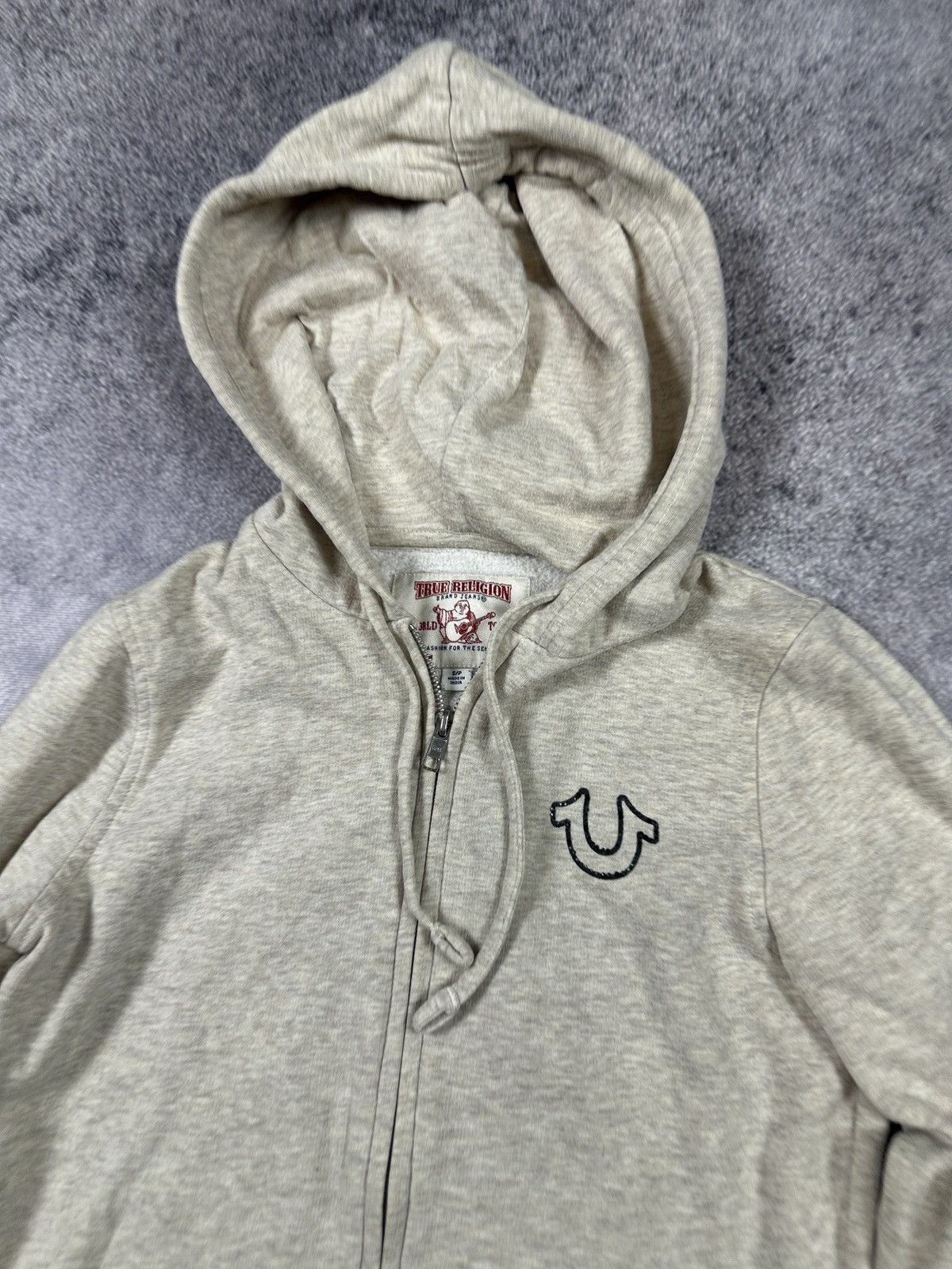True Religion Y2K True Religion Zip Up Hoodie Streetwear Logo USA S Rare Size S / US 4 / IT 40 - 4 Thumbnail