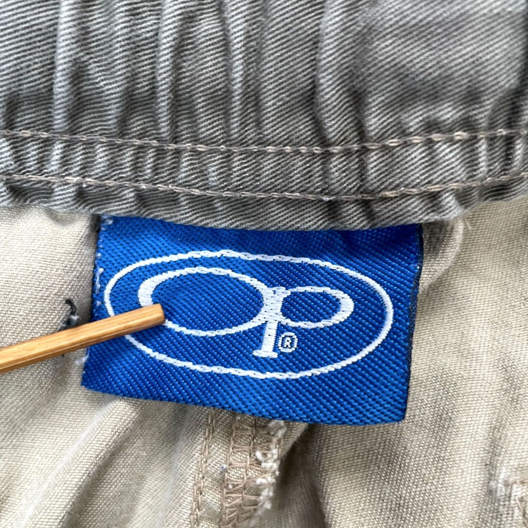 Ocean Pacific VINTAGE Ocean Pacific Cargo Shorts Mens XL Beige Drawstring Pockets Beach Outdoor 90s Mens Size US 36 / EU 52 - 3 Thumbnail