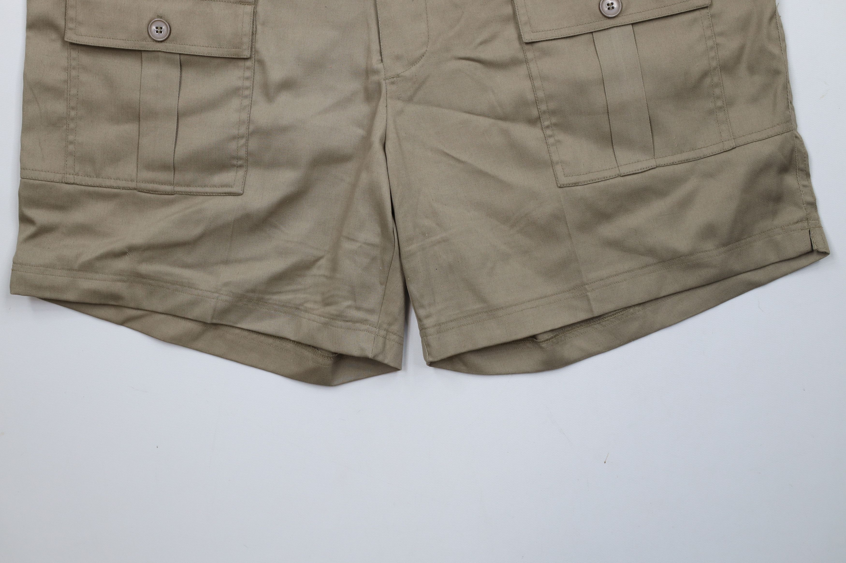 Vintage Deadstock Vintage 90s Streetwear Front Pocket Cargo Shorts Size US 40 / EU 56 - 4 Thumbnail