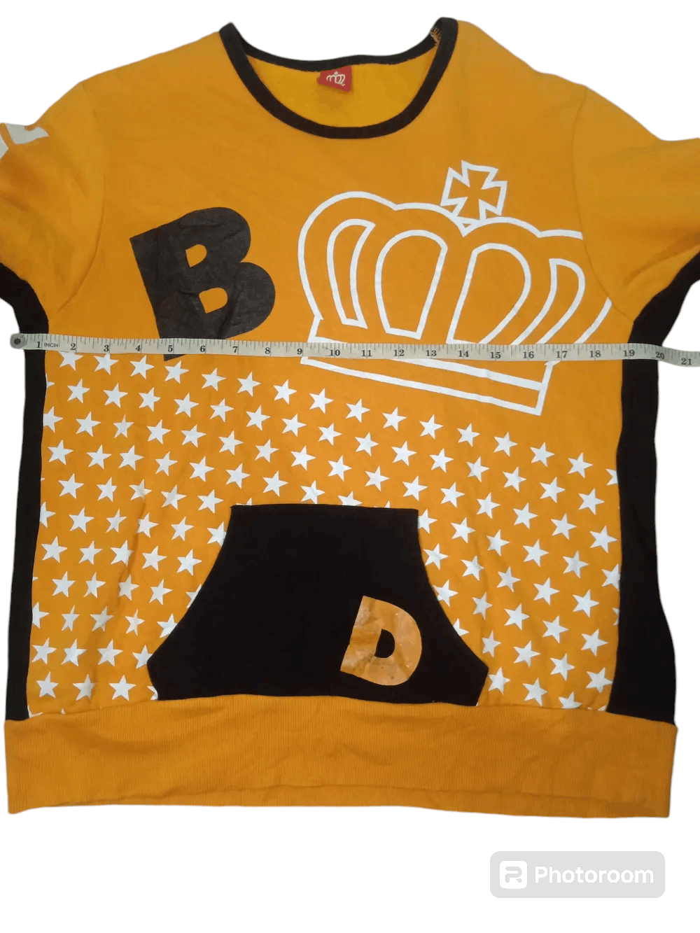 Japanese Brand 🇯🇵 Baby Doll Japanese Gothic Poem Orange Black Sweatshirt Size L / US 10 / IT 46 - 6 Thumbnail