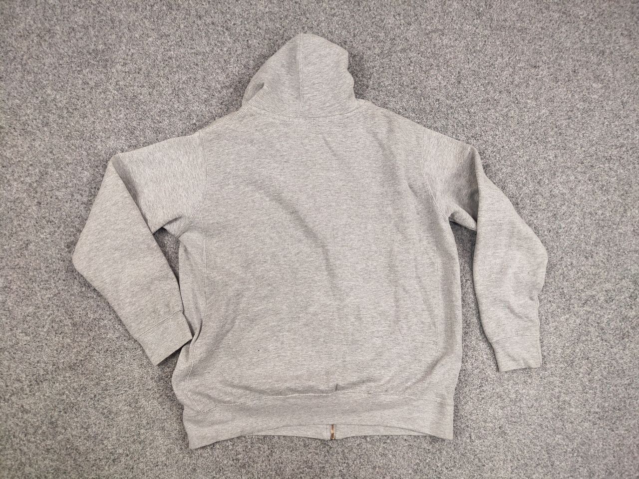 Polo Ralph Lauren Vintage 90's Polo Ralph Lauren Blank Zip Hoodie Usa style Size US XL / EU 56 / 4 - 17 Thumbnail