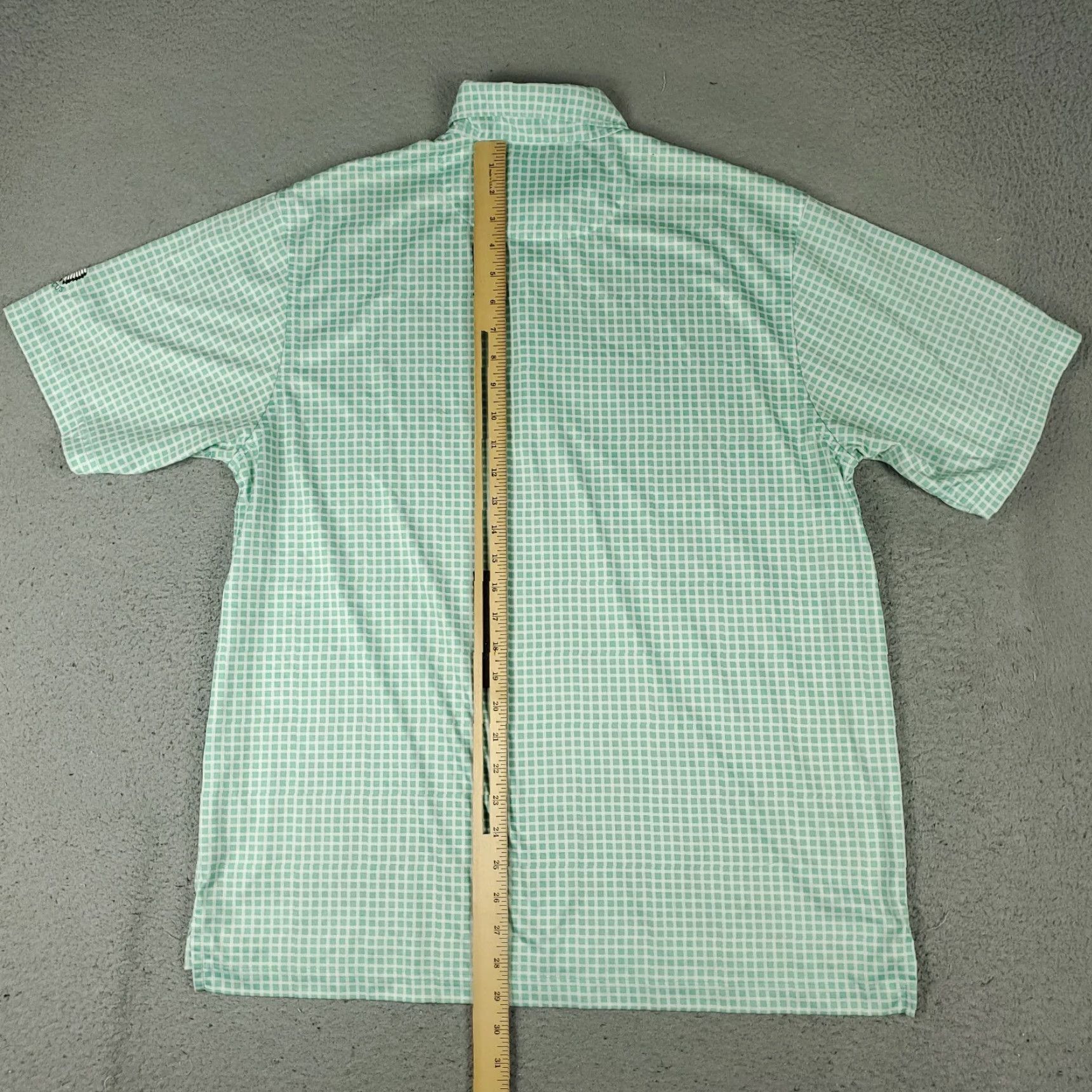 Vintage Donald Ross Polo Shirt Mens Size M Green Check Golf Short Sleeve Polo Shirt Mens Green Check Golf - Vintage? No but adapt. Size US M / EU 48-50 / 2 - 5 Thumbnail