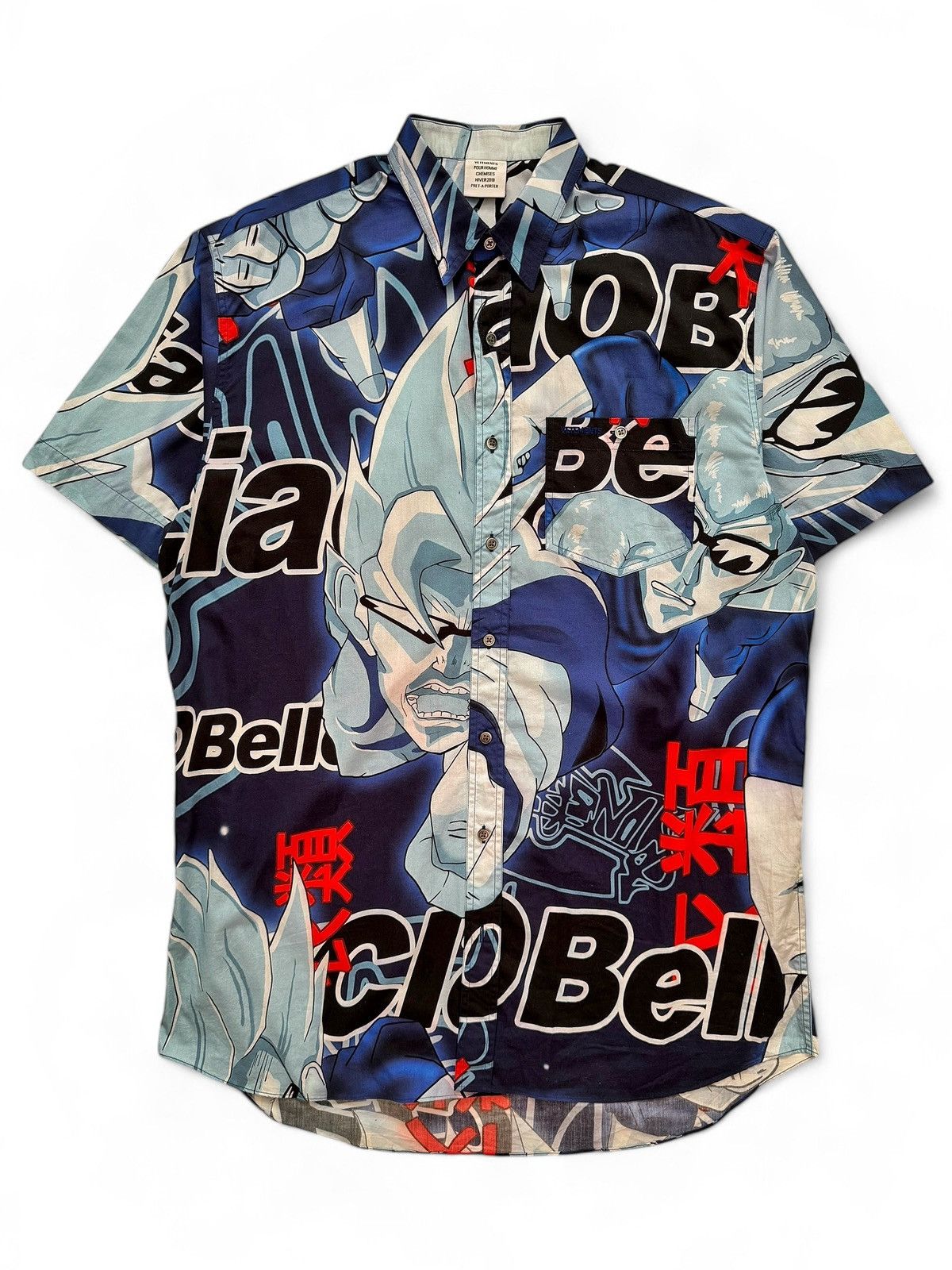 Vetements 2019 Anime Dragon Ball Oversized Shirt Size US S / EU 44-46 / 1 - 1 Thumbnail
