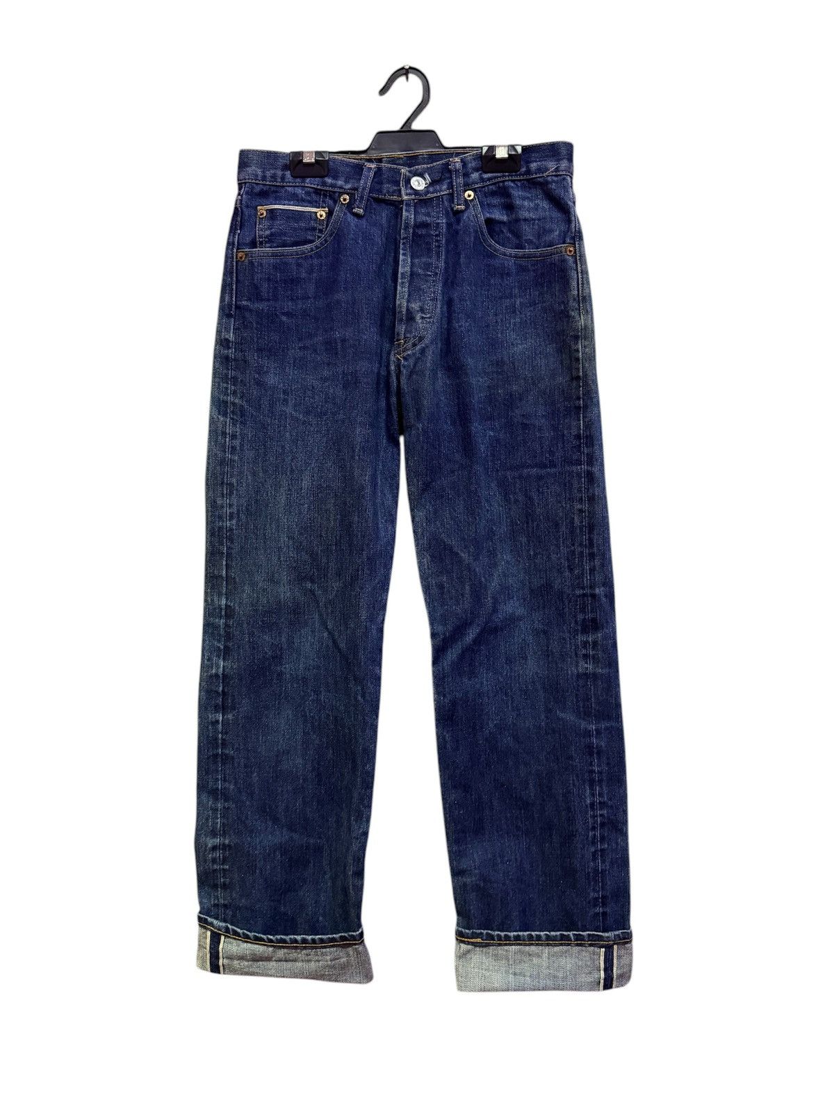 Levi's Levis 501xx Selvedge Denim Jeans Size US 29 - 3 Thumbnail