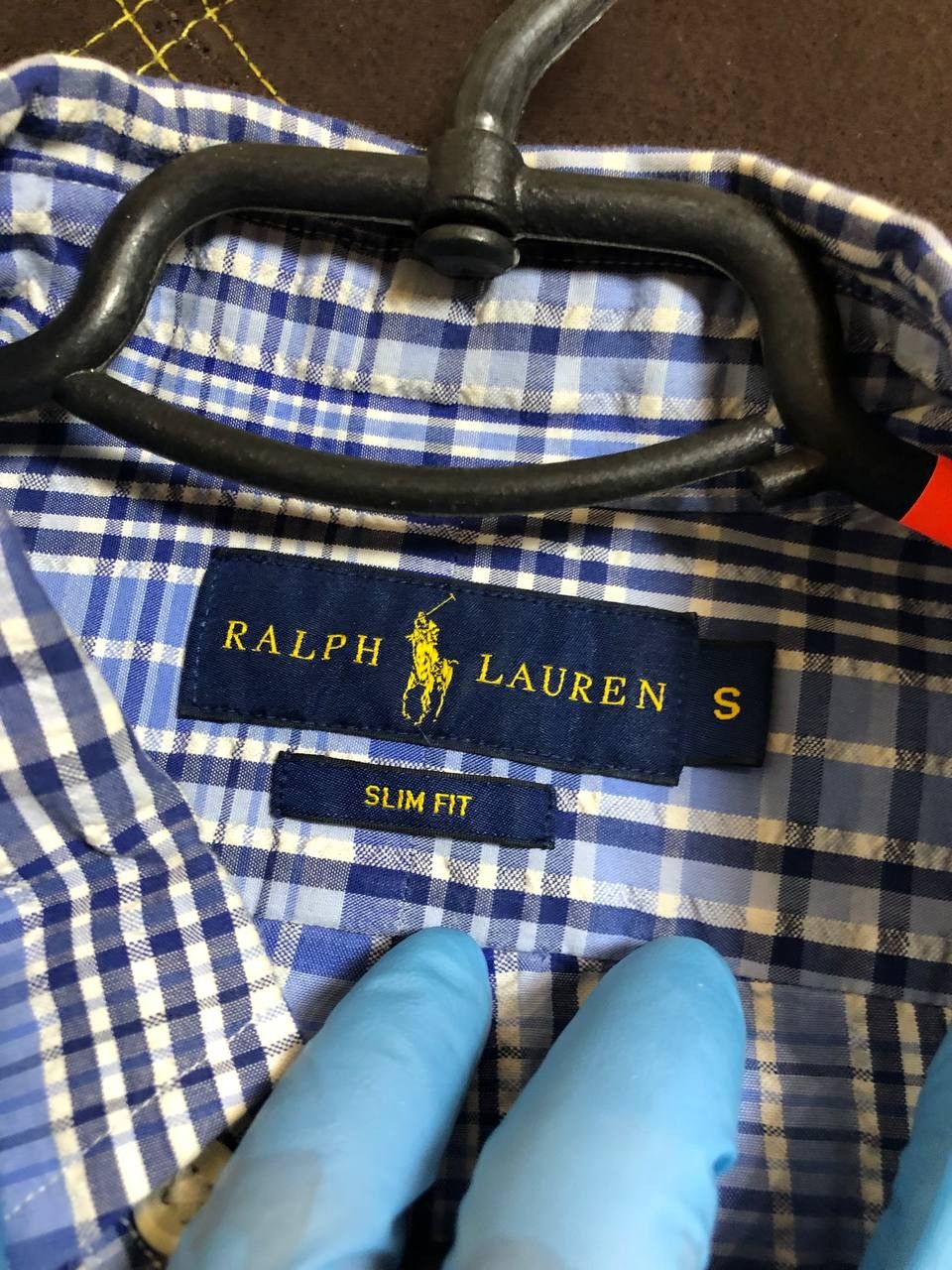 Polo Ralph Lauren Ralph Lauren Blue Check Shirt, Cotton Button-down shirt Size US S / EU 44-46 / 1 - 2 Thumbnail