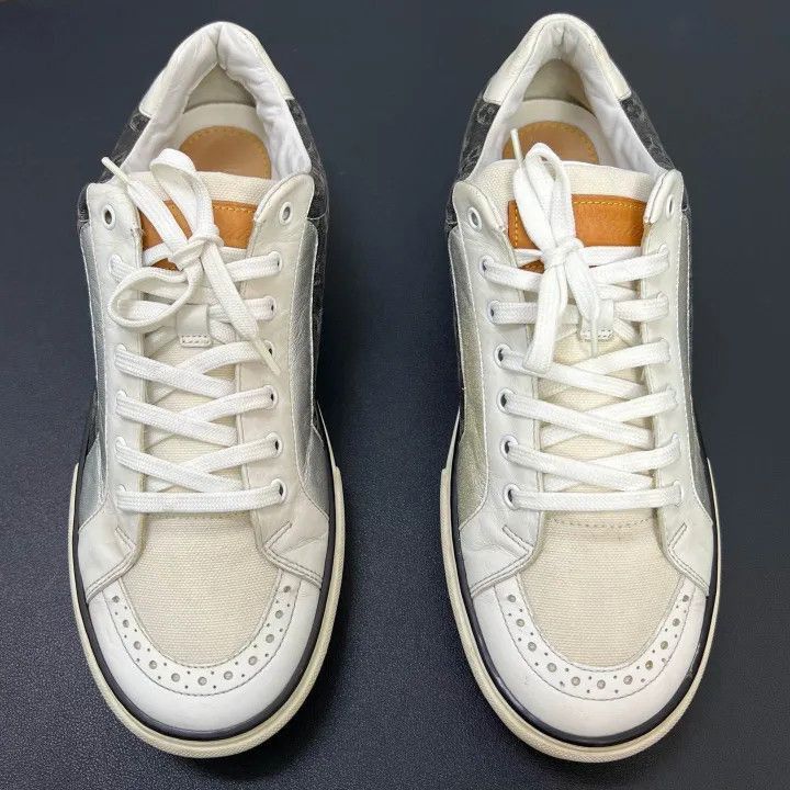 Louis Vuitton Louis Vuitton Stylish Black and White Sneakers -2508 Size US 8.5 / EU 41-42 - 2 Thumbnail