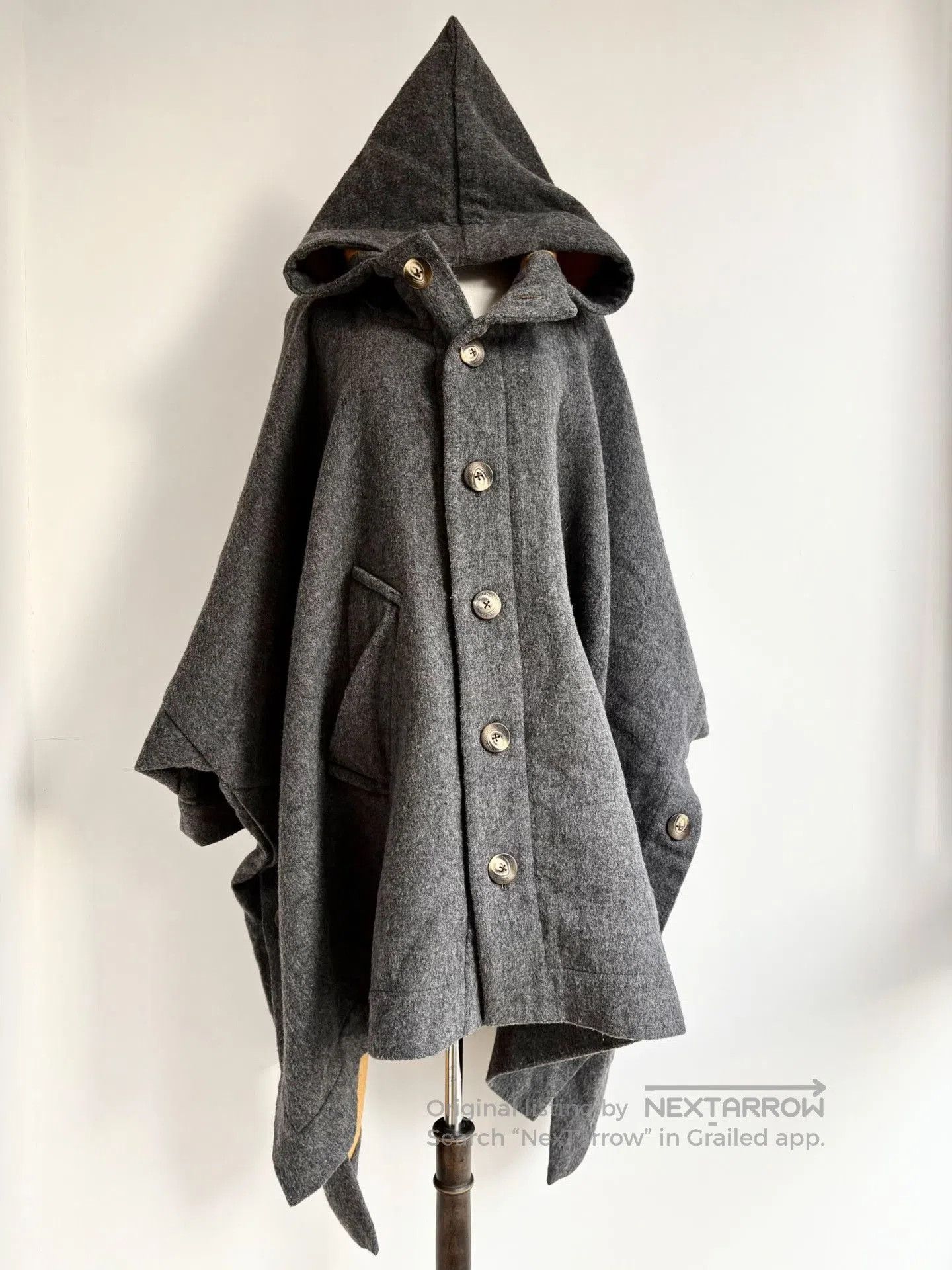 Vivienne Westwood Vivienne Westwood Vintage Gray Cape Coat. Size S / US 4 / IT 40 - 1 Thumbnail