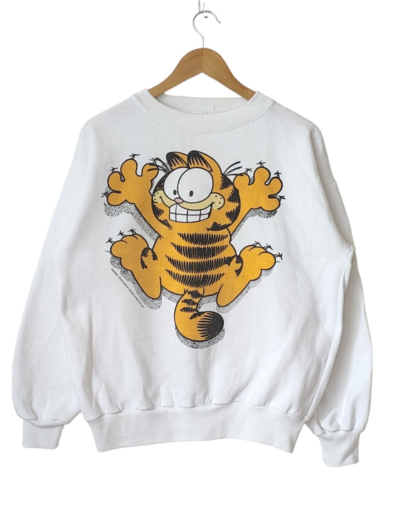 Vintage Garfield 1978 Vintage Scratch VTG Sweatshirt Size US M / EU 48-50 / 2 - 1 Thumbnail
