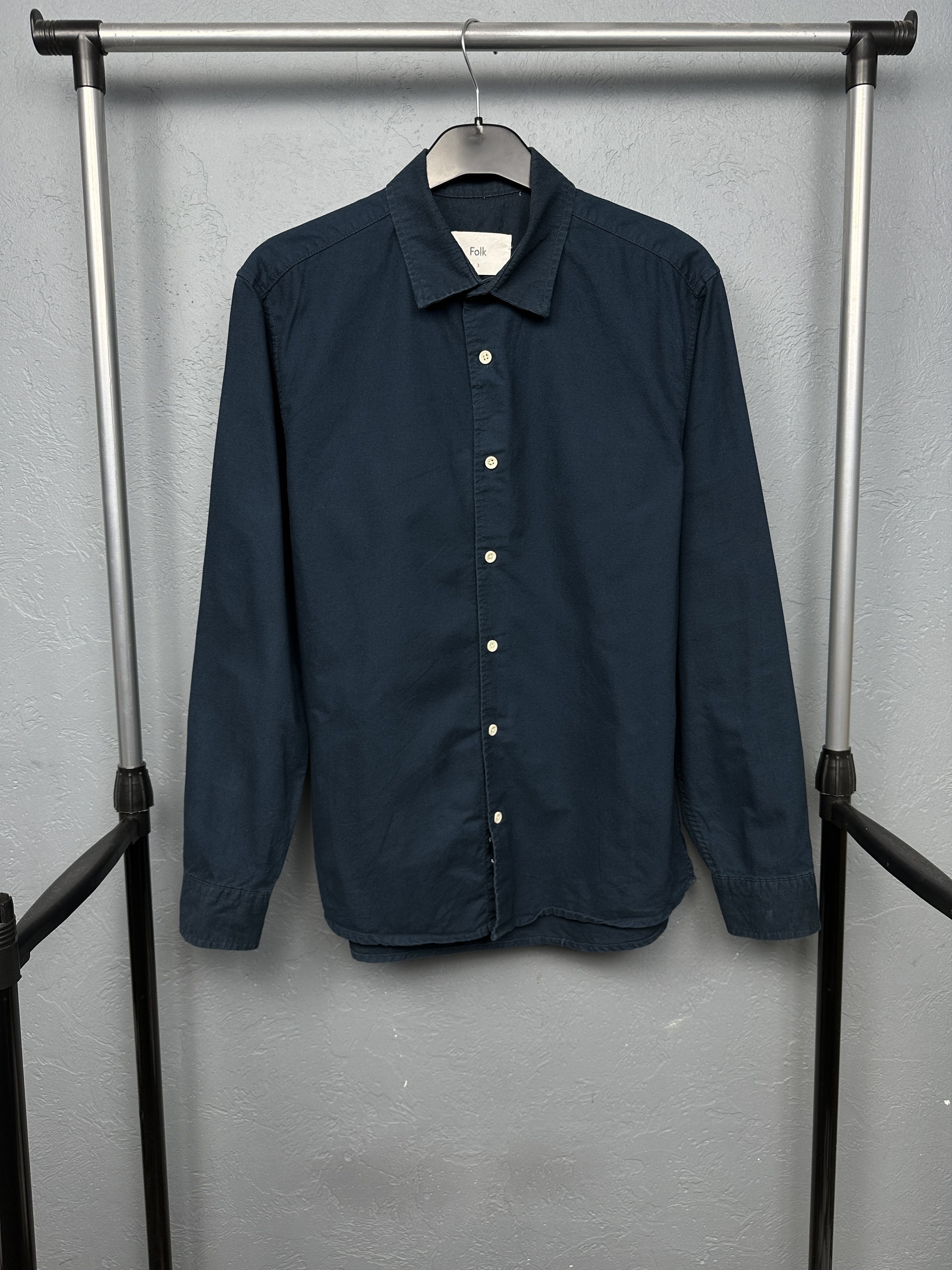 Folk Folk Mens Long Sleeve Shirt Size US M / EU 48-50 / 2 - 1 Thumbnail