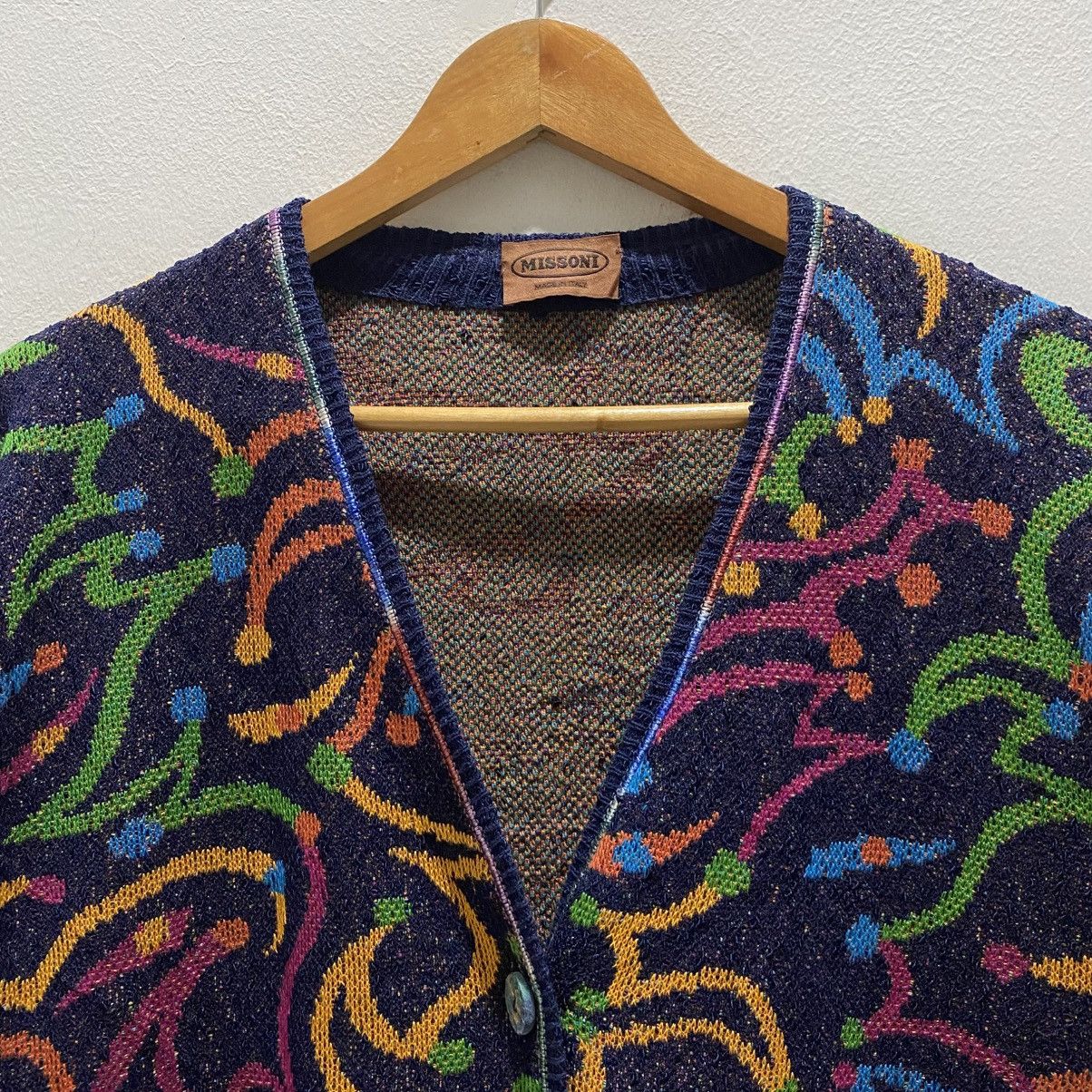 Designer × Missoni Missoni Cardigan Button Ups Size L / US 10 / IT 46 - 2 Thumbnail