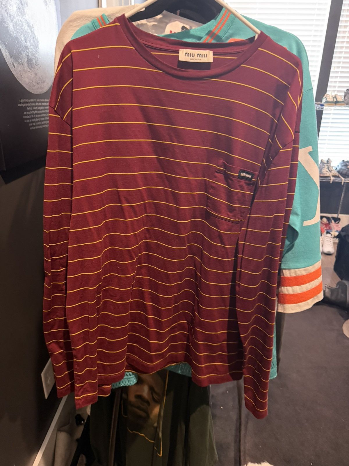 Miu Miu Miu Miu long sleeve shirt Size US XL / EU 56 / 4 - 1 Thumbnail