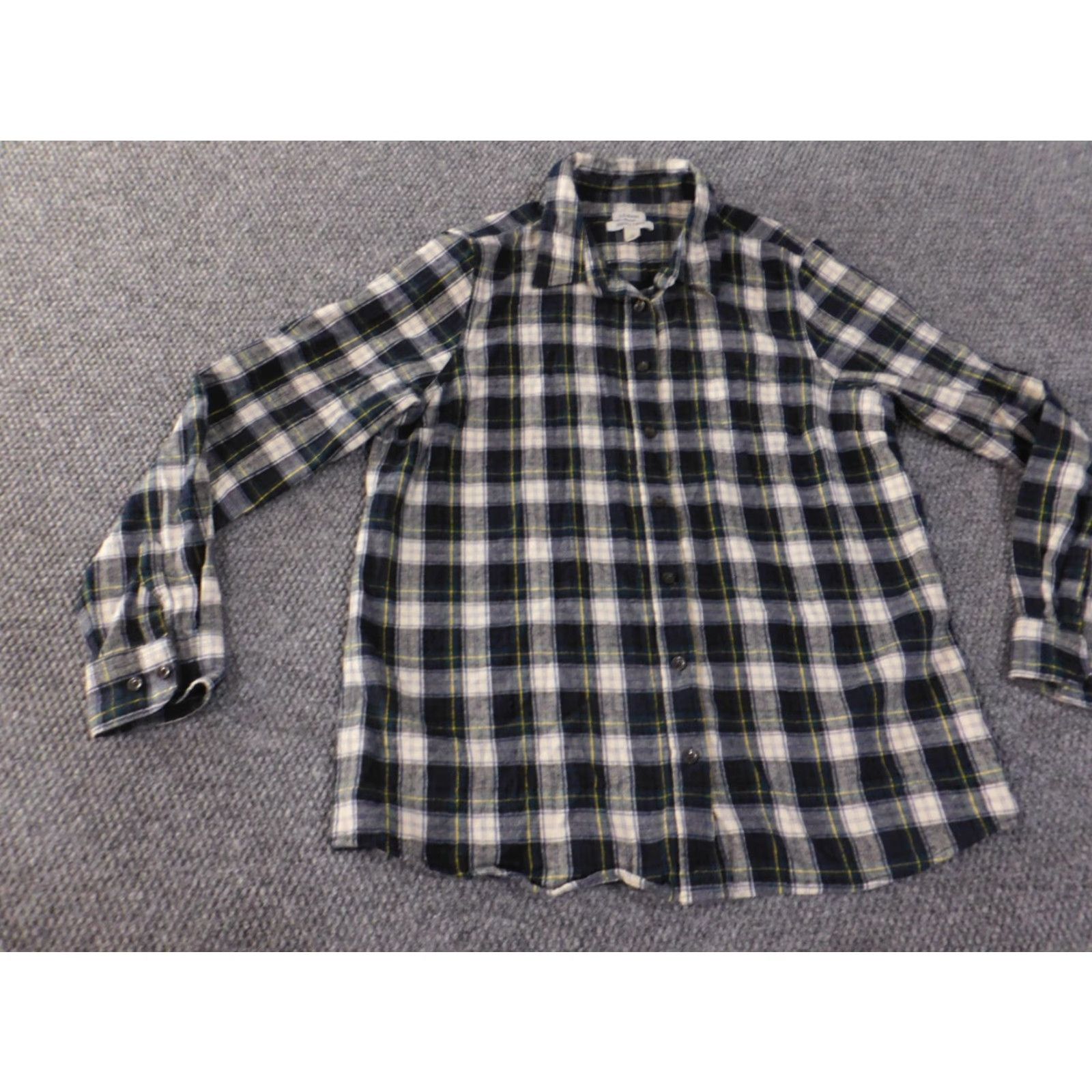 Vintage L.L. Bean Shirt Mens Large Plaid Flannel Button-Down Cotton Outdoors Casual Size US M / EU 48-50 / 2 - 4 Thumbnail