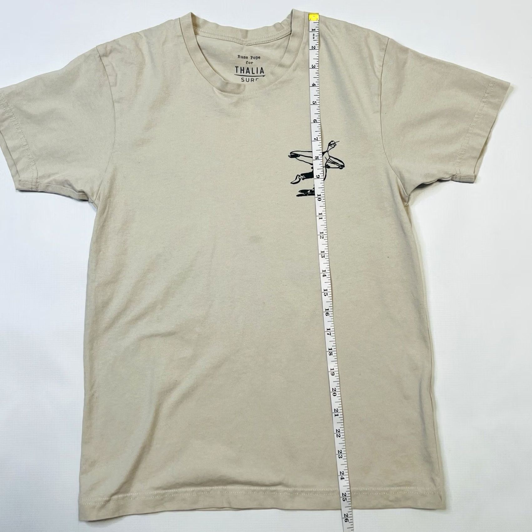 Vintage VINTAGE Thalia Surf Laguna Beach California Graphic Shirt S Beige Surfs Up Mens Shirt Size US S / EU 44-46 / 1 - 3 Thumbnail