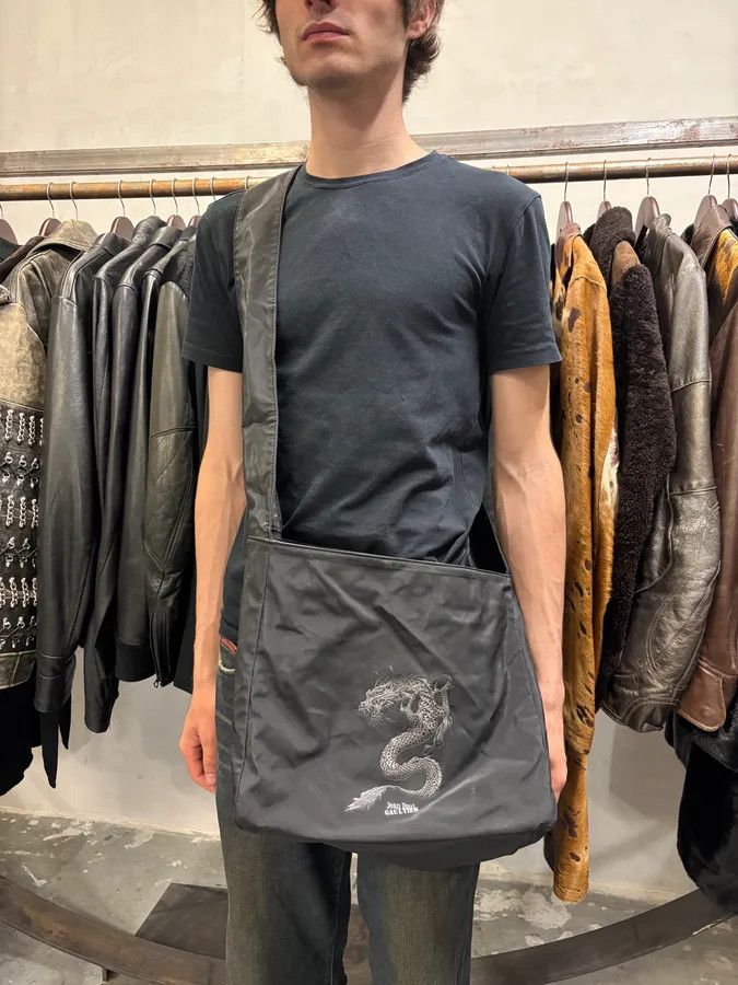Jean Paul Gaultier × Vintage 2000s Jean Paul Gaultier Dragon Shoulder Bag Size ONE SIZE - 2 Thumbnail