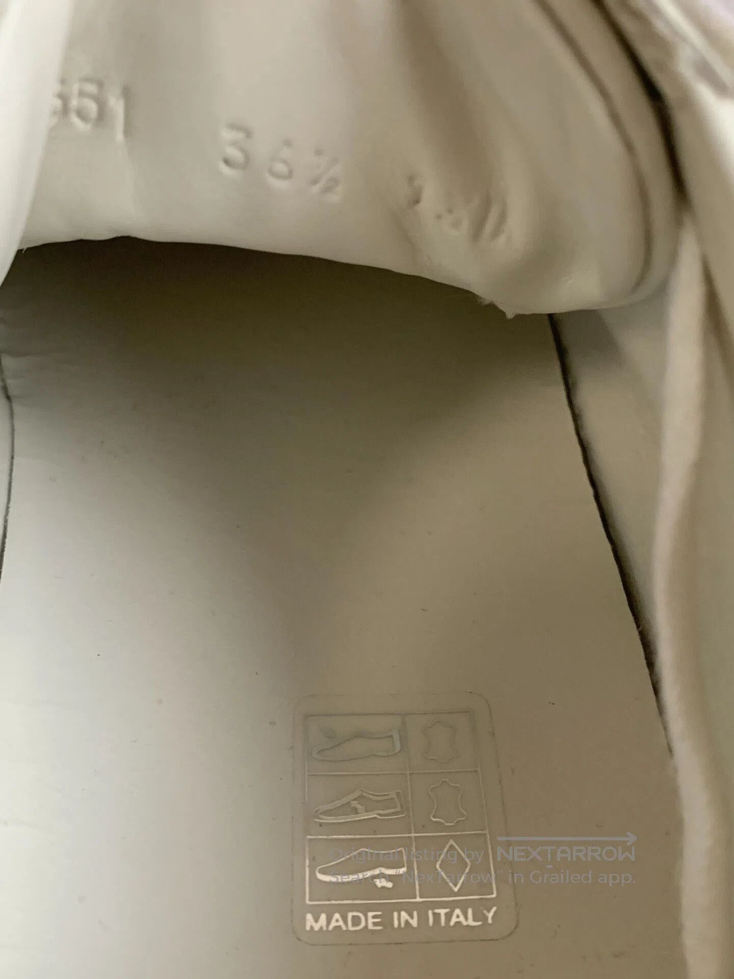 Gucci Gucci Arrow White Sneakers. Size US 5.5 / IT 35.5 - 4 Thumbnail