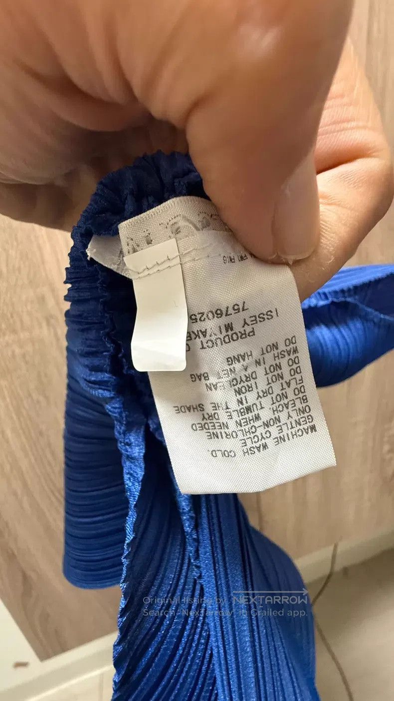 Issey Miyake Issey Miyake Blue Vest Size L / US 10 / IT 46 - 4 Thumbnail