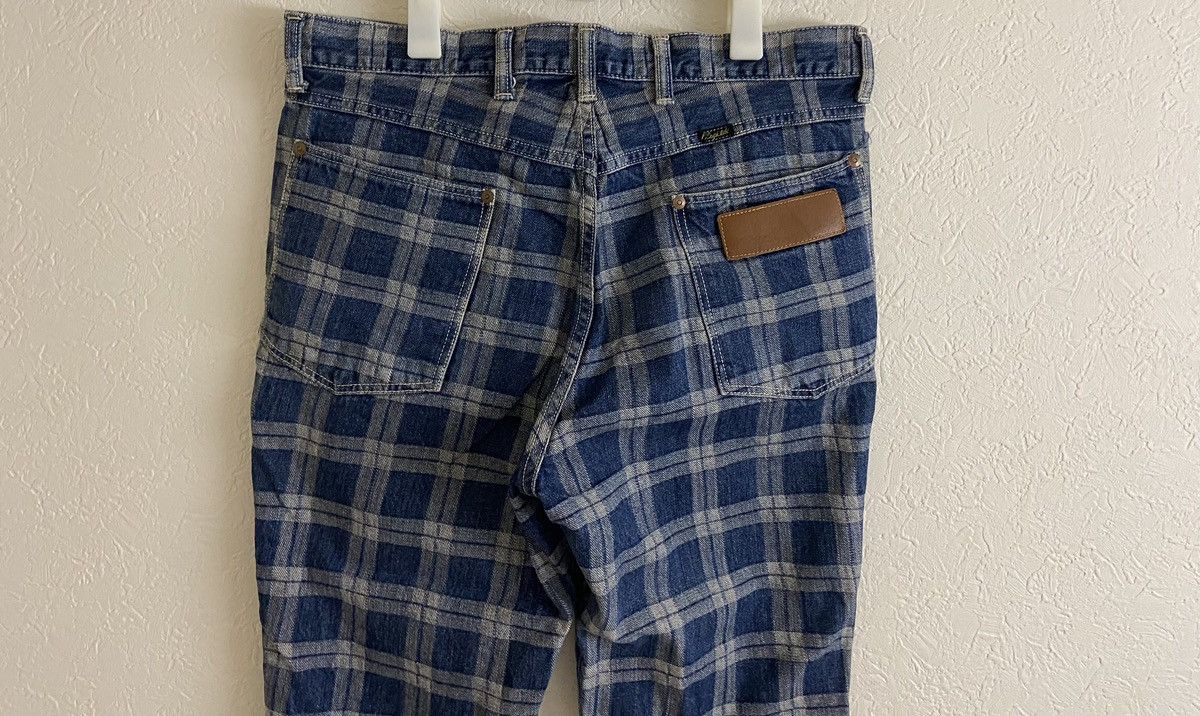 Kapital KAPITAL weathering plaid Cropped denim pants Size US 33 - 5 Thumbnail