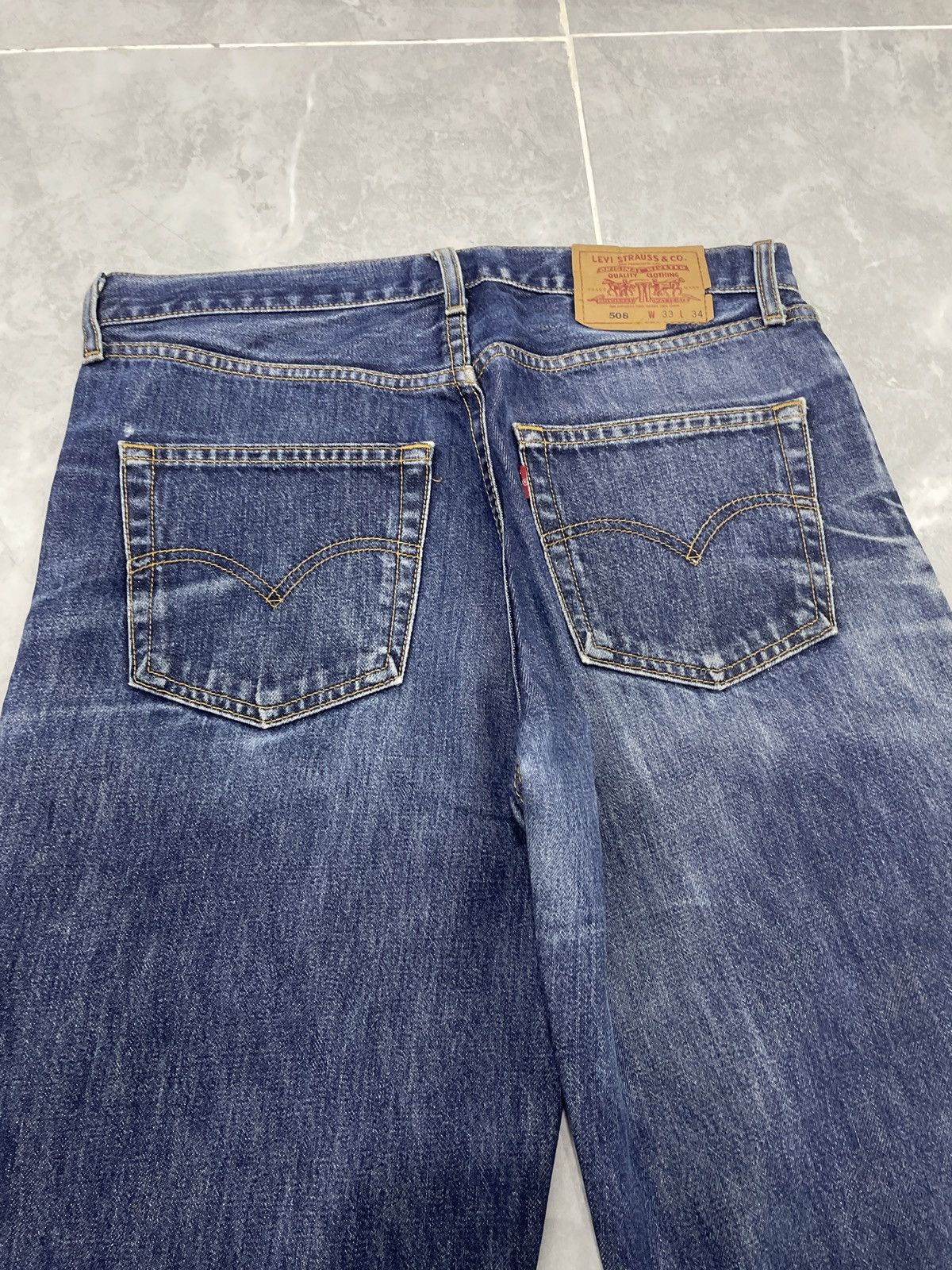 Levi's × Vintage VINTAGE Y2K LEVIS 508 MADE IN JAPAN DENIM PANT Size US 33 - 16 Thumbnail