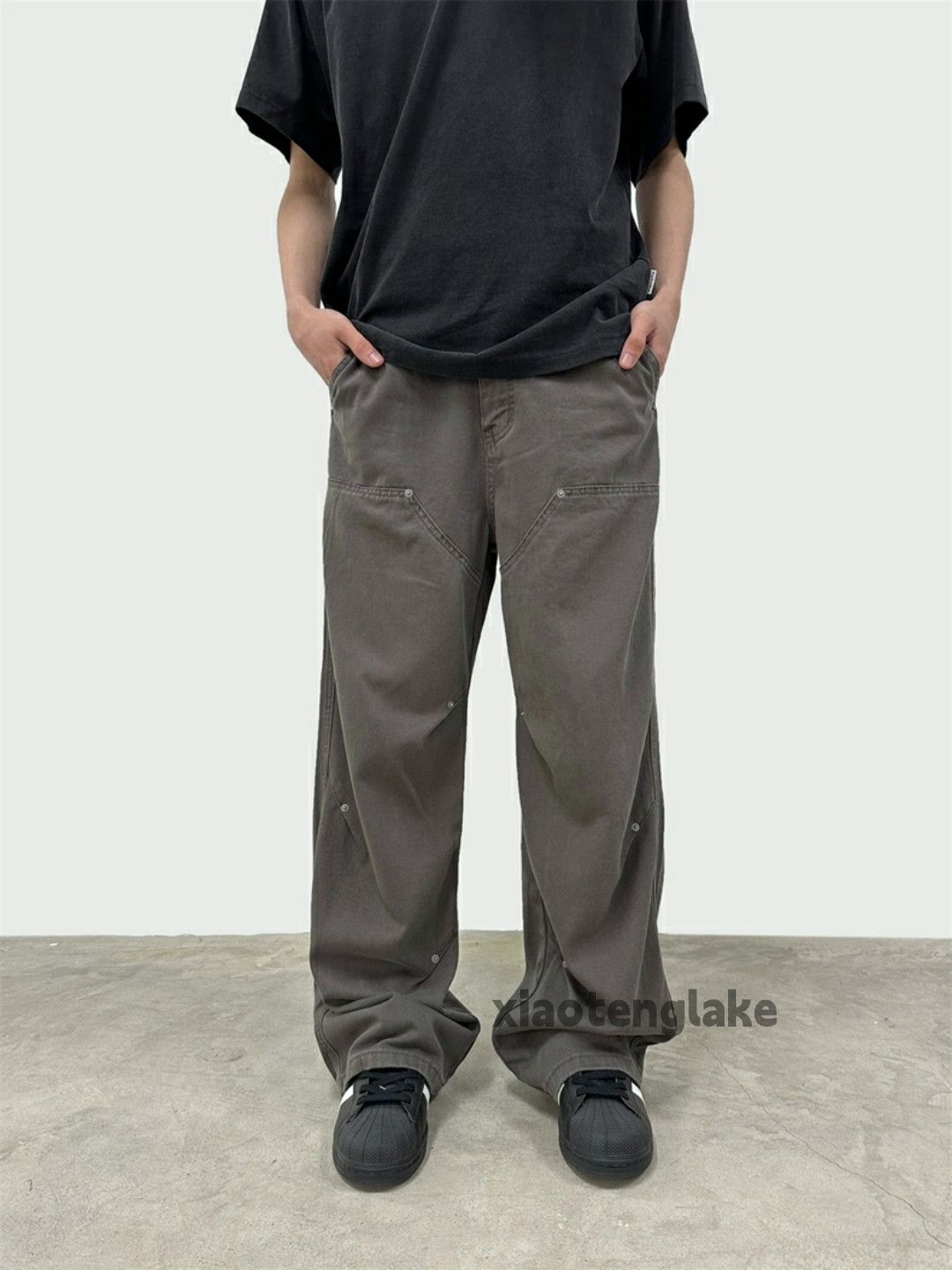Designer × Japanese Brand × Vintage utility military loose outdoor carpenter cargo pants Size US 32 / EU 48 - 2 Thumbnail
