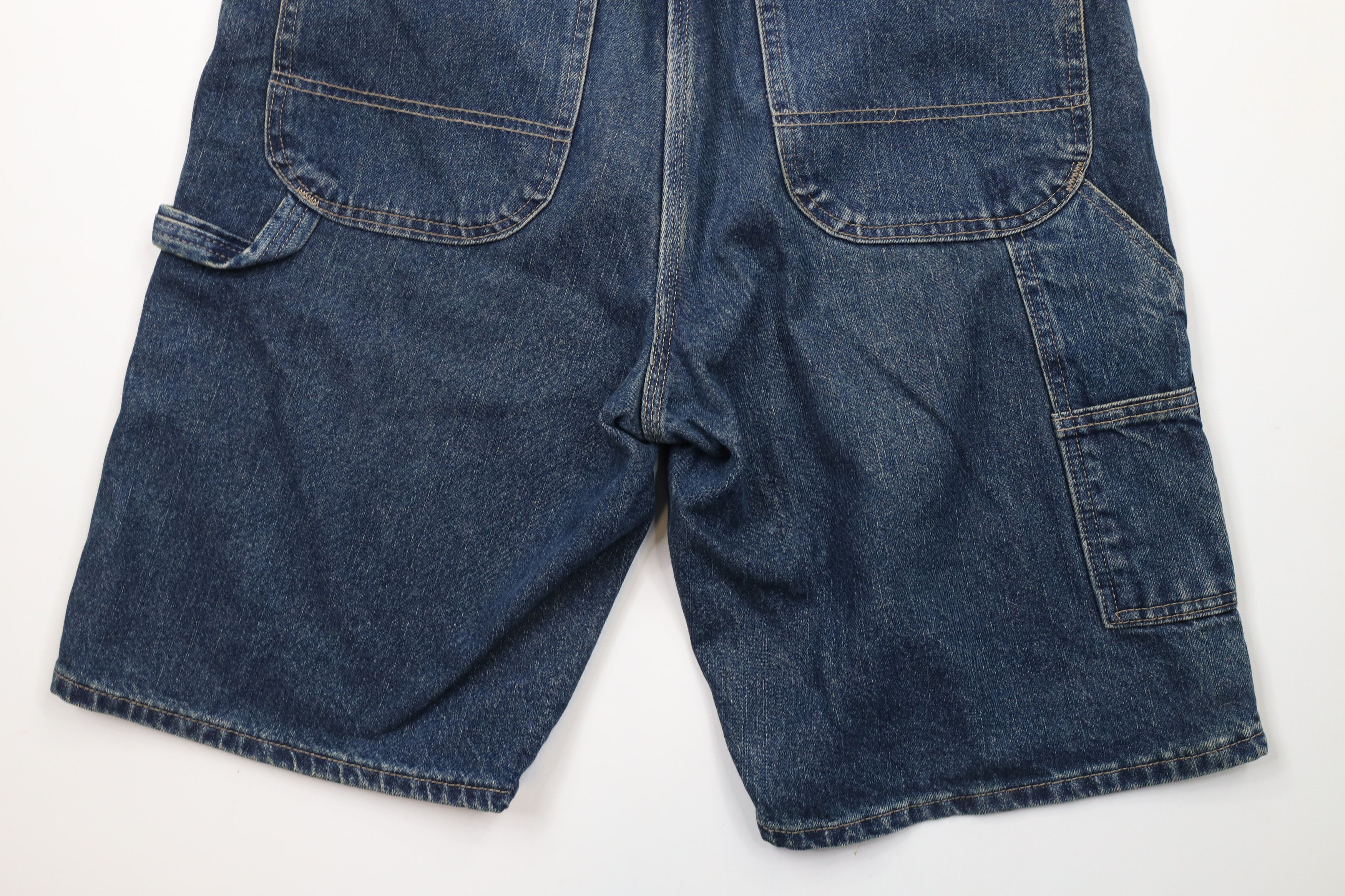 Dickies × Vintage Vintage Dickies Out Baggy Denim Carpenter Shorts Jorts Size US 34 / EU 50 - 10 Thumbnail