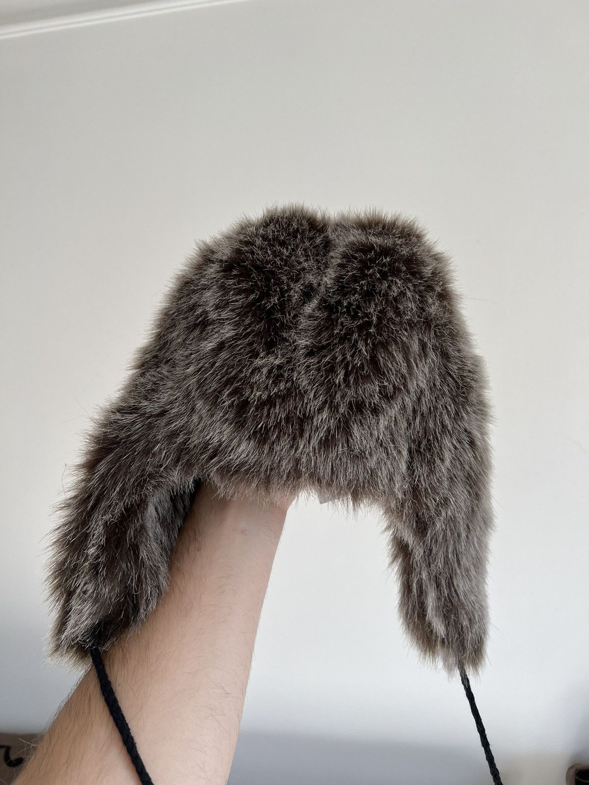If Six Was Nine × Japanese Brand Crazy Fur Faux Trapper Mohair Hat Y2K Ushanka Size ONE SIZE - 2 Thumbnail