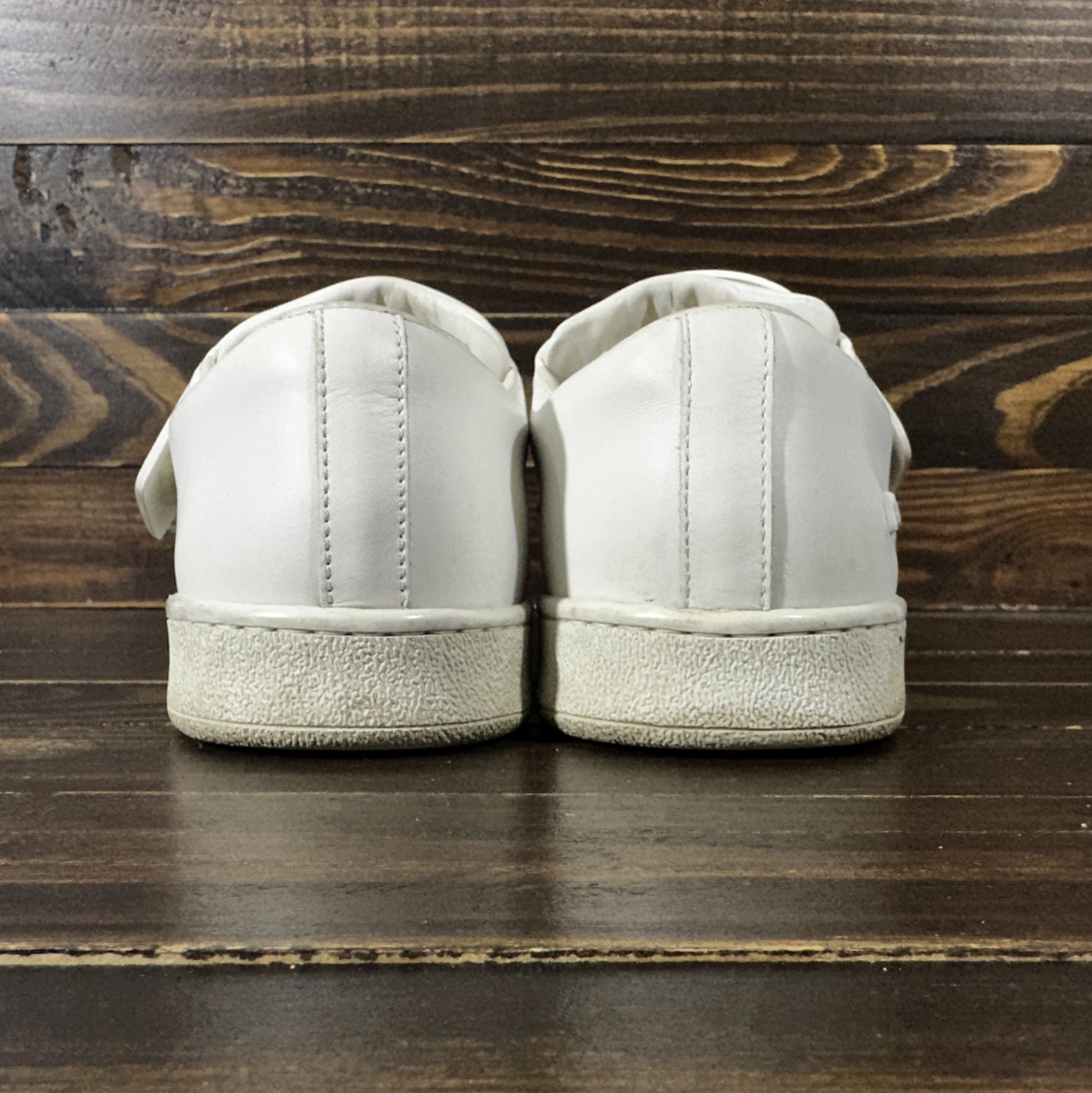 Acne Studios Acne Studios White Leather Triple Sneakers Made In Italy Size US 8 / IT 38 - 6 Thumbnail
