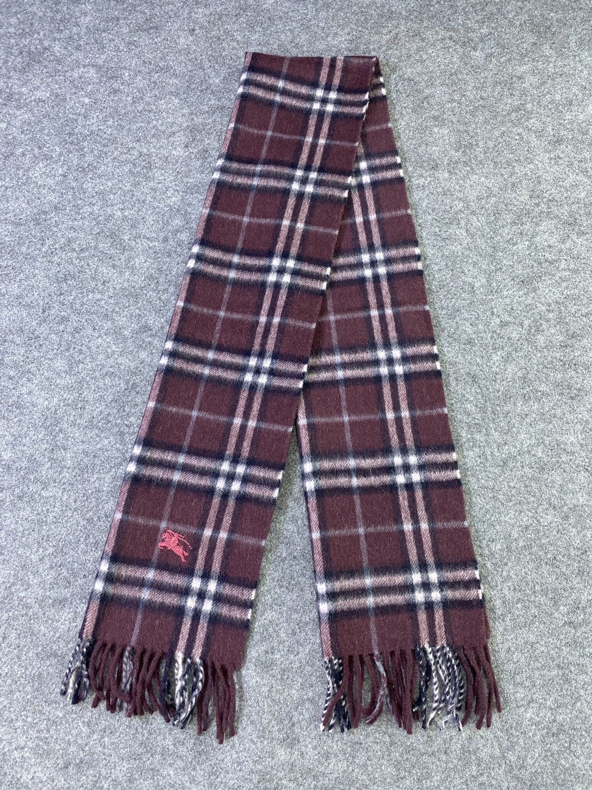Burberry × Vintage VINTAGE BURBERRY Scarf / Muffler / Neckwear -T709 Size ONE SIZE - 2 Thumbnail