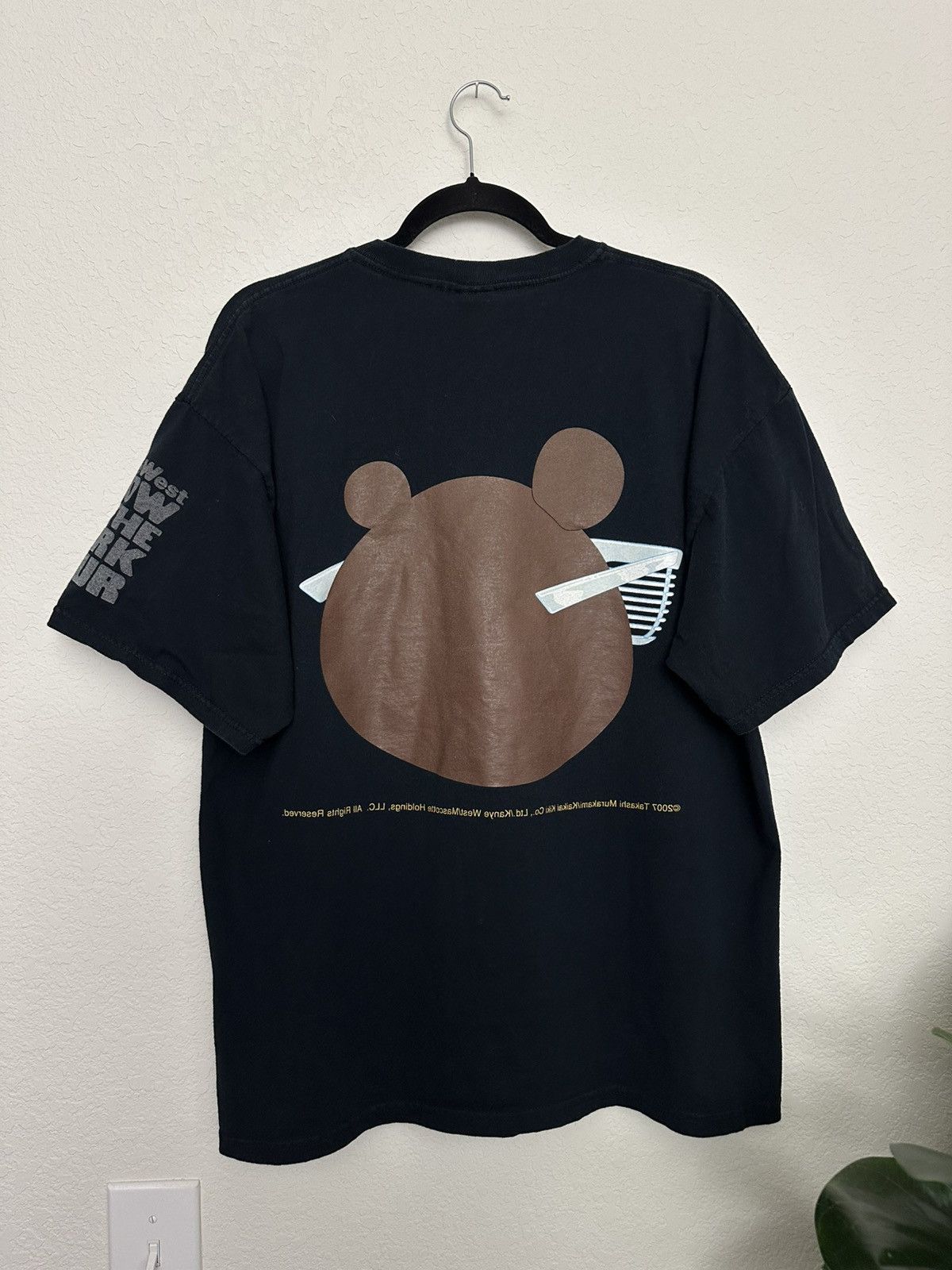 Band Tees × Kanye West × Vintage 2007 Kanye West Glow in the Dark Tour Tee XL Official Merch Size US XL / EU 56 / 4 - 3 Thumbnail