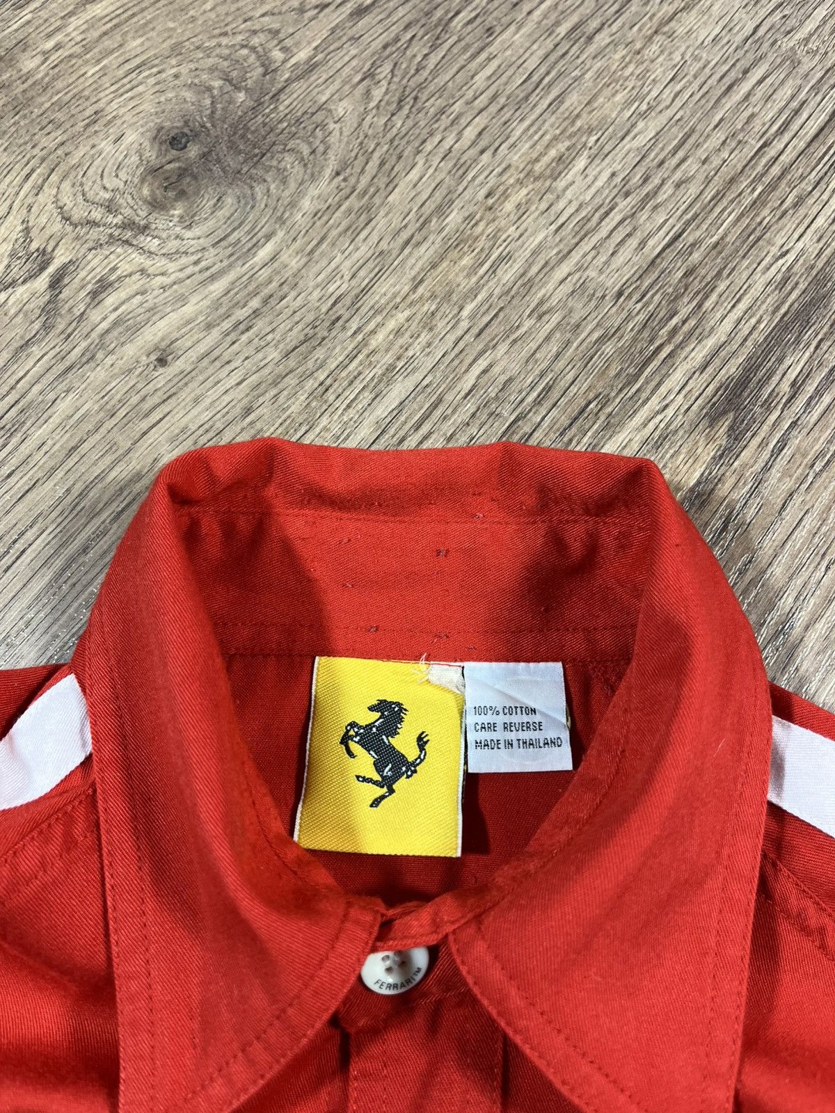 Ferrari Vintage 1996 Ferrari Marlboro Racing F1 Shirt Size US L / EU 52-54 / 3 - 6 Thumbnail