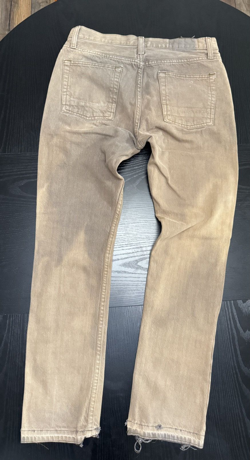 Mossimo Mossimo Brown Washed Denim Jeans Size US 32 / EU 48 - 4 Thumbnail